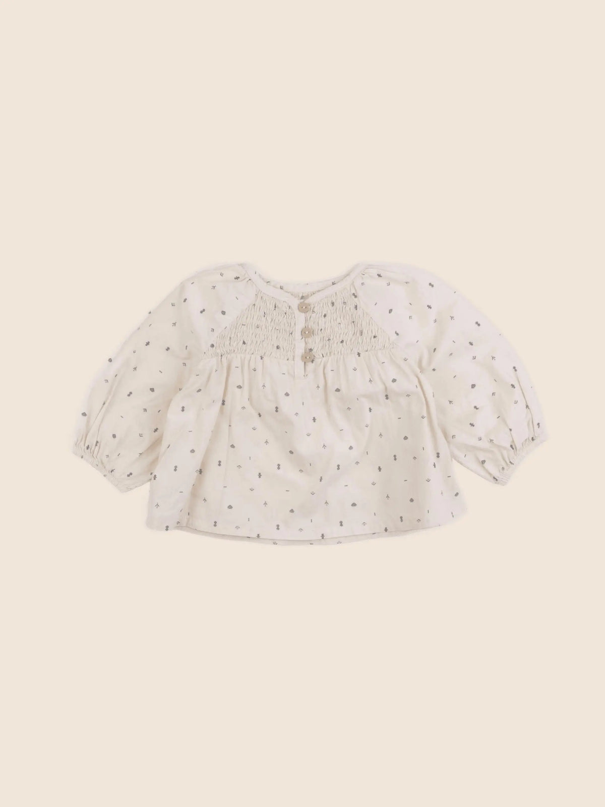 Vertbaudet - blouse beige - 6 mois