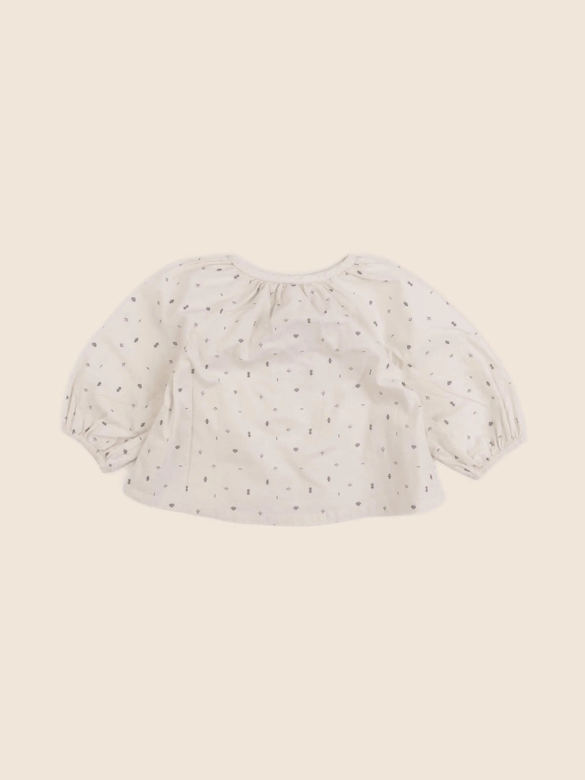Vertbaudet - blouse beige - 6 mois