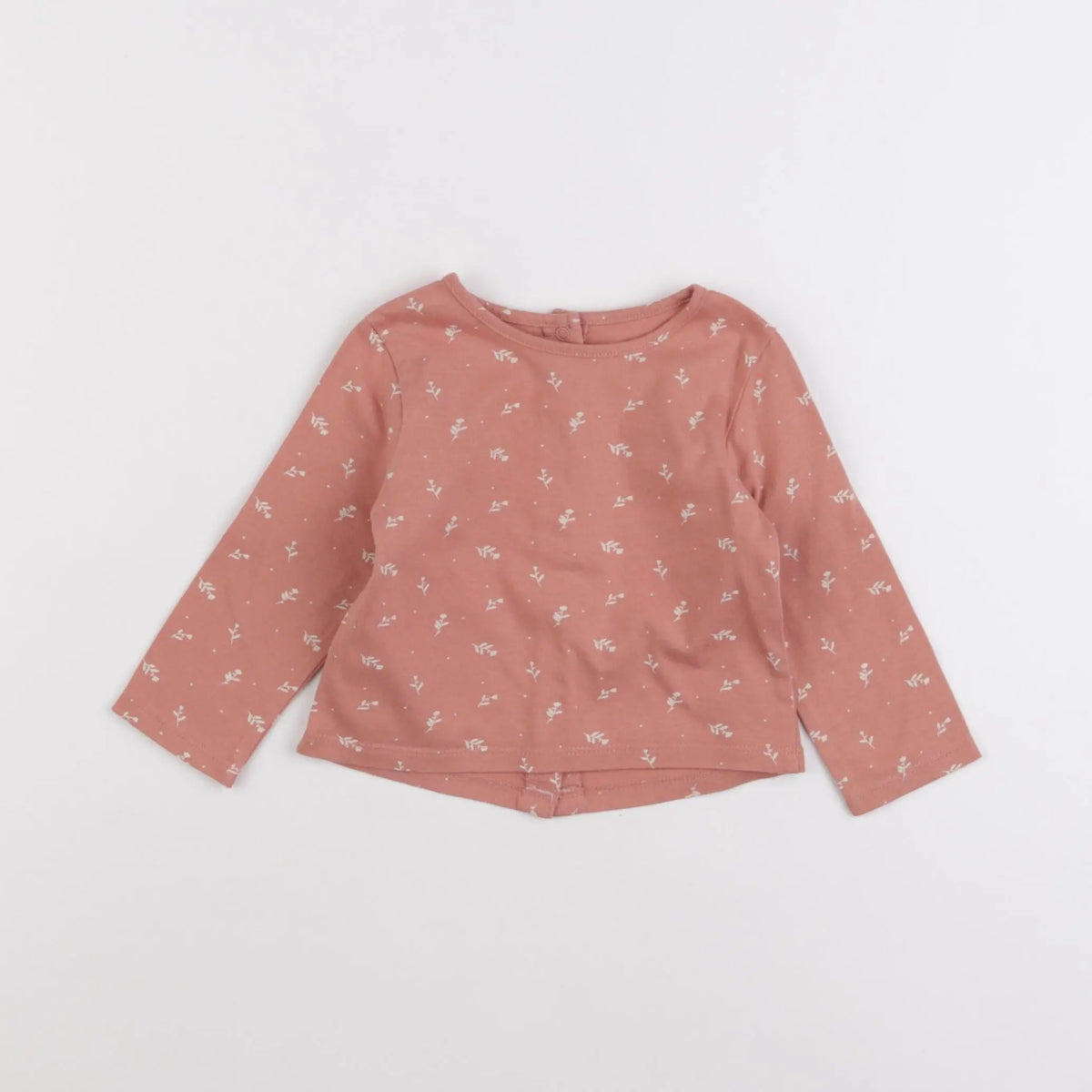 Vertbaudet - tee-shirt rose - 6 mois
