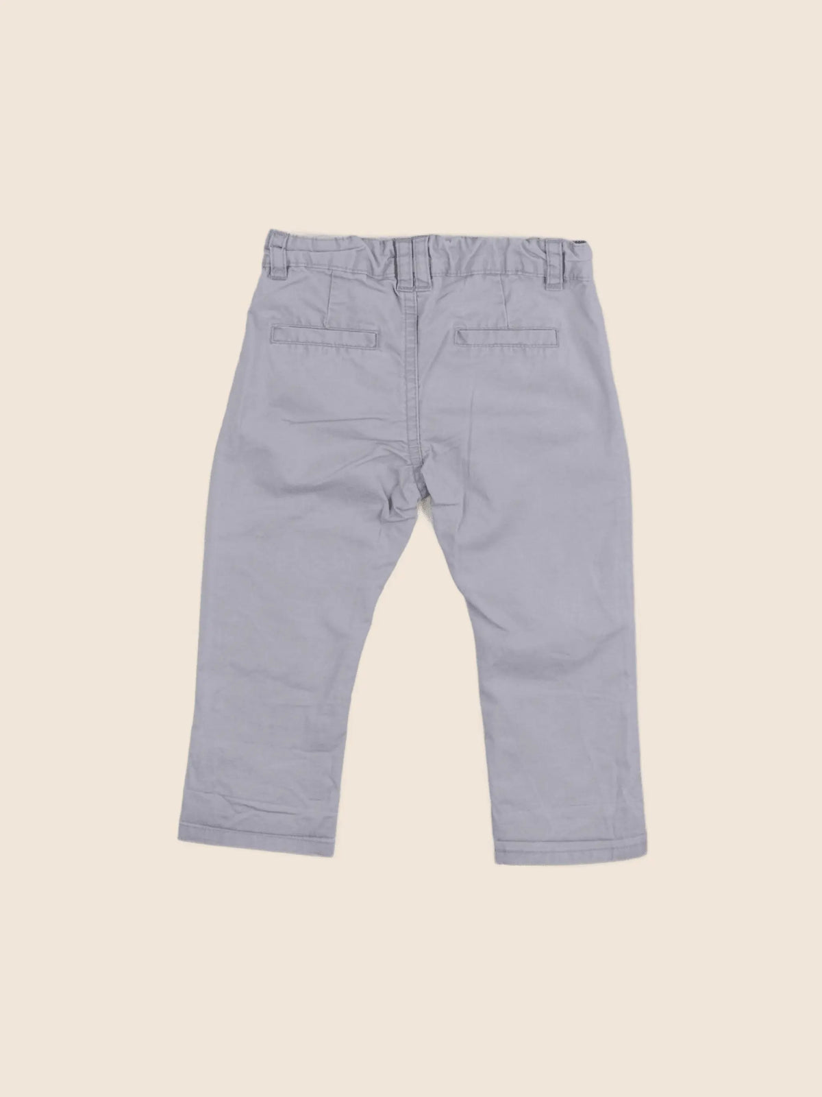 Vertbaudet - pantalon bleu - 12 mois