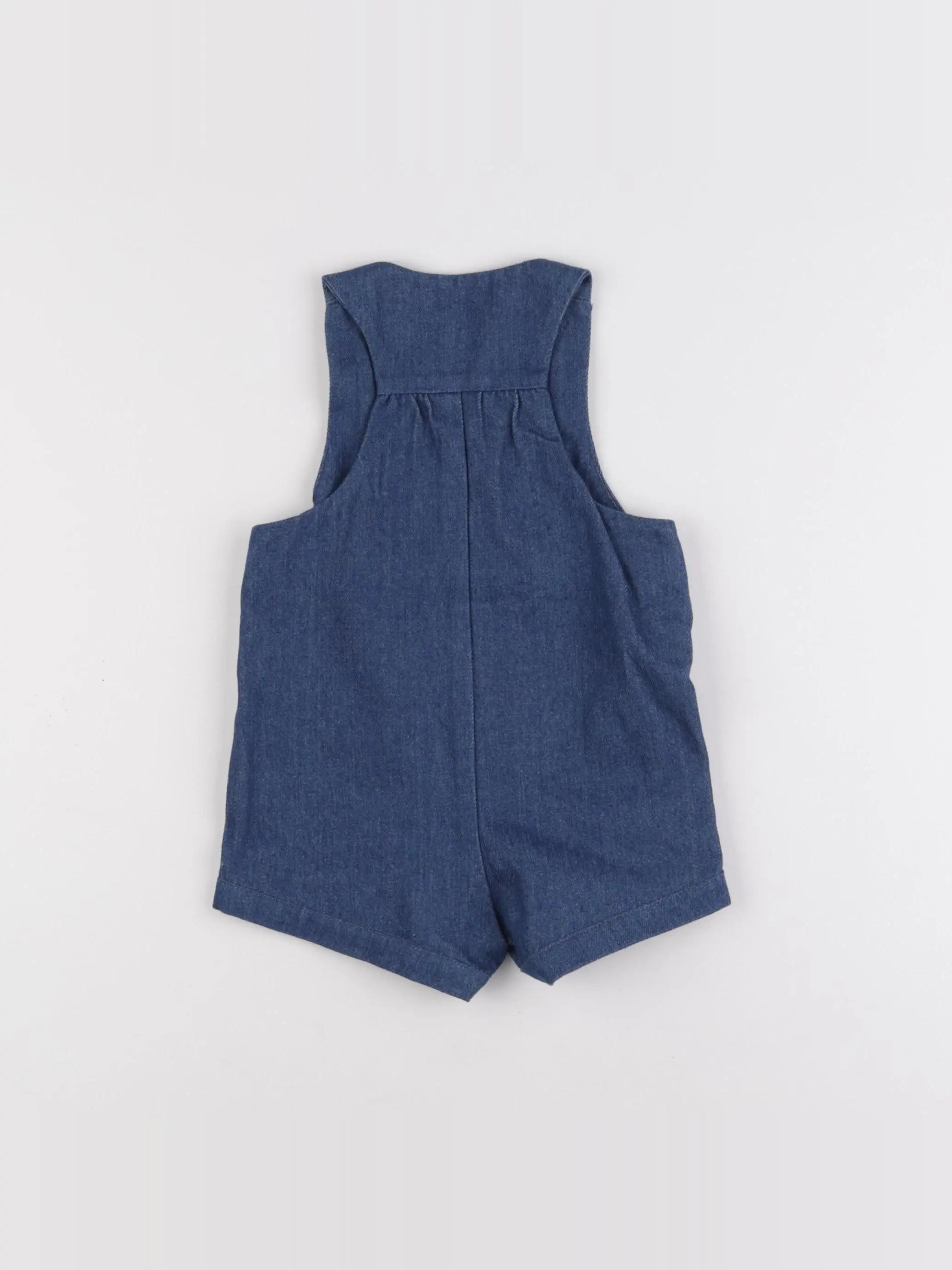 Frangin Frangine - combinaison bleu - 6/9 mois