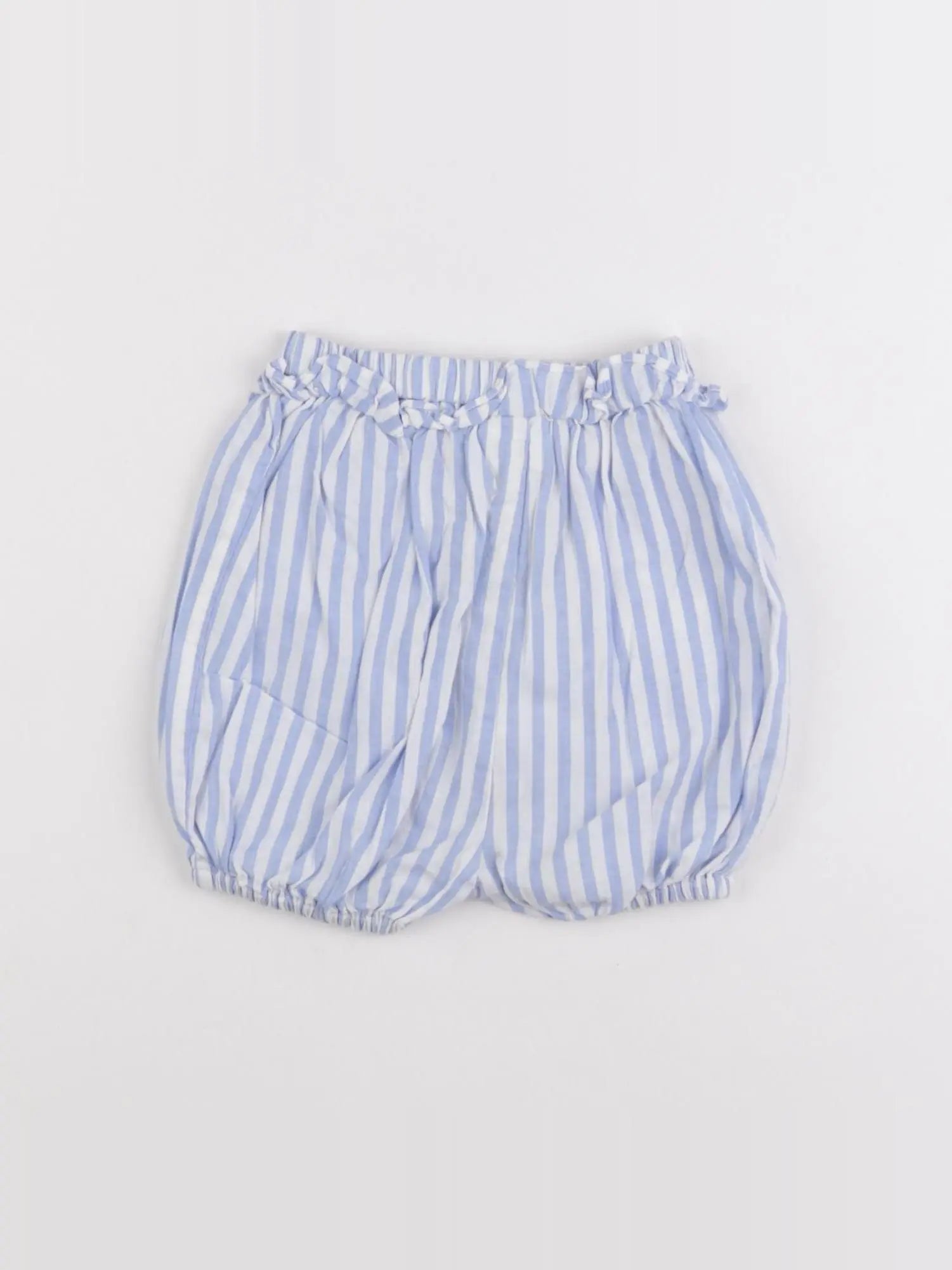 Jacadi - pantalon bleu, blanc - 6 mois