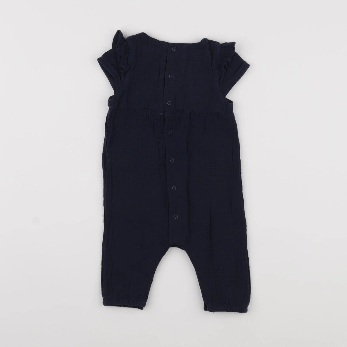 Vertbaudet - combinaison bleu - 3 mois