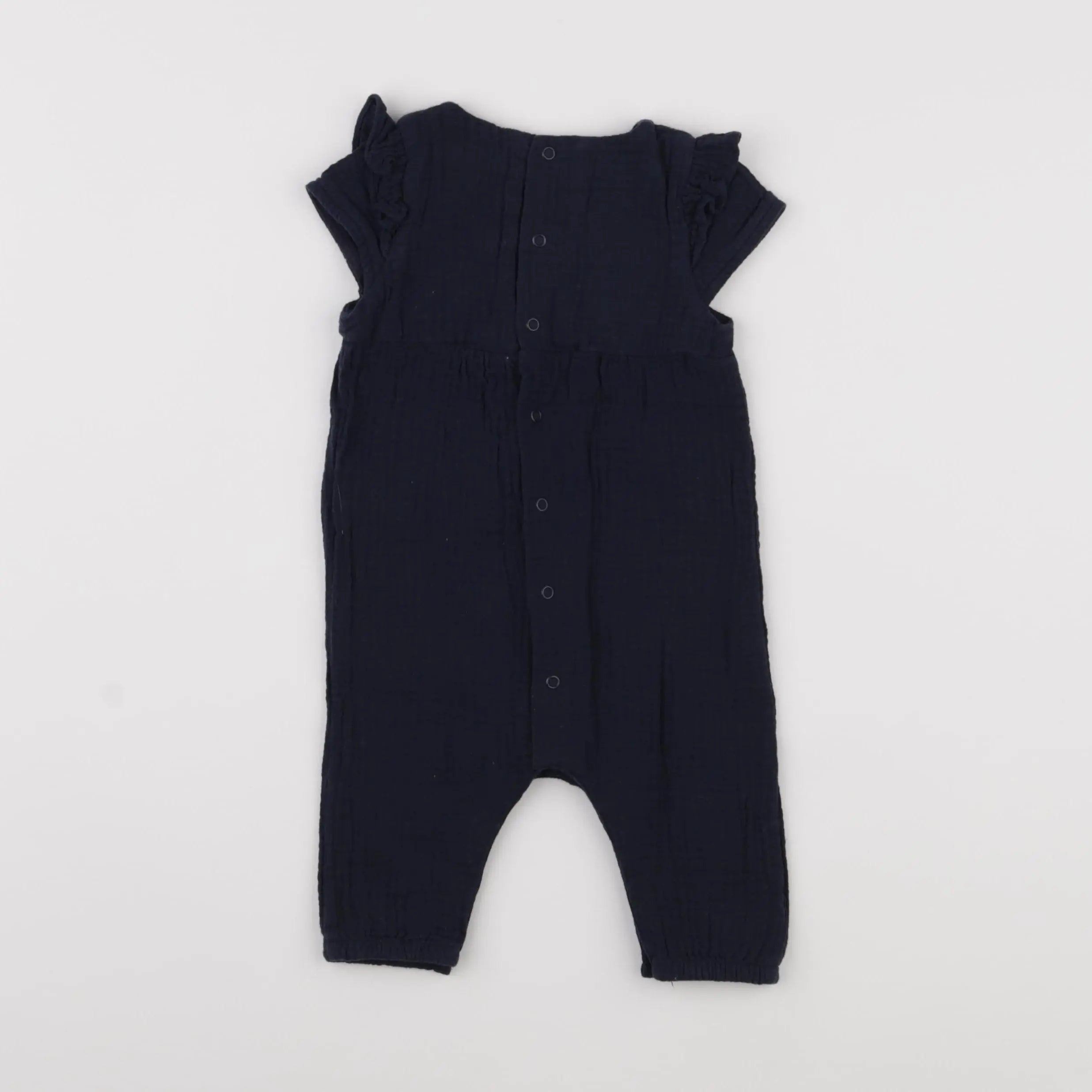 Vertbaudet - combinaison bleu - 3 mois