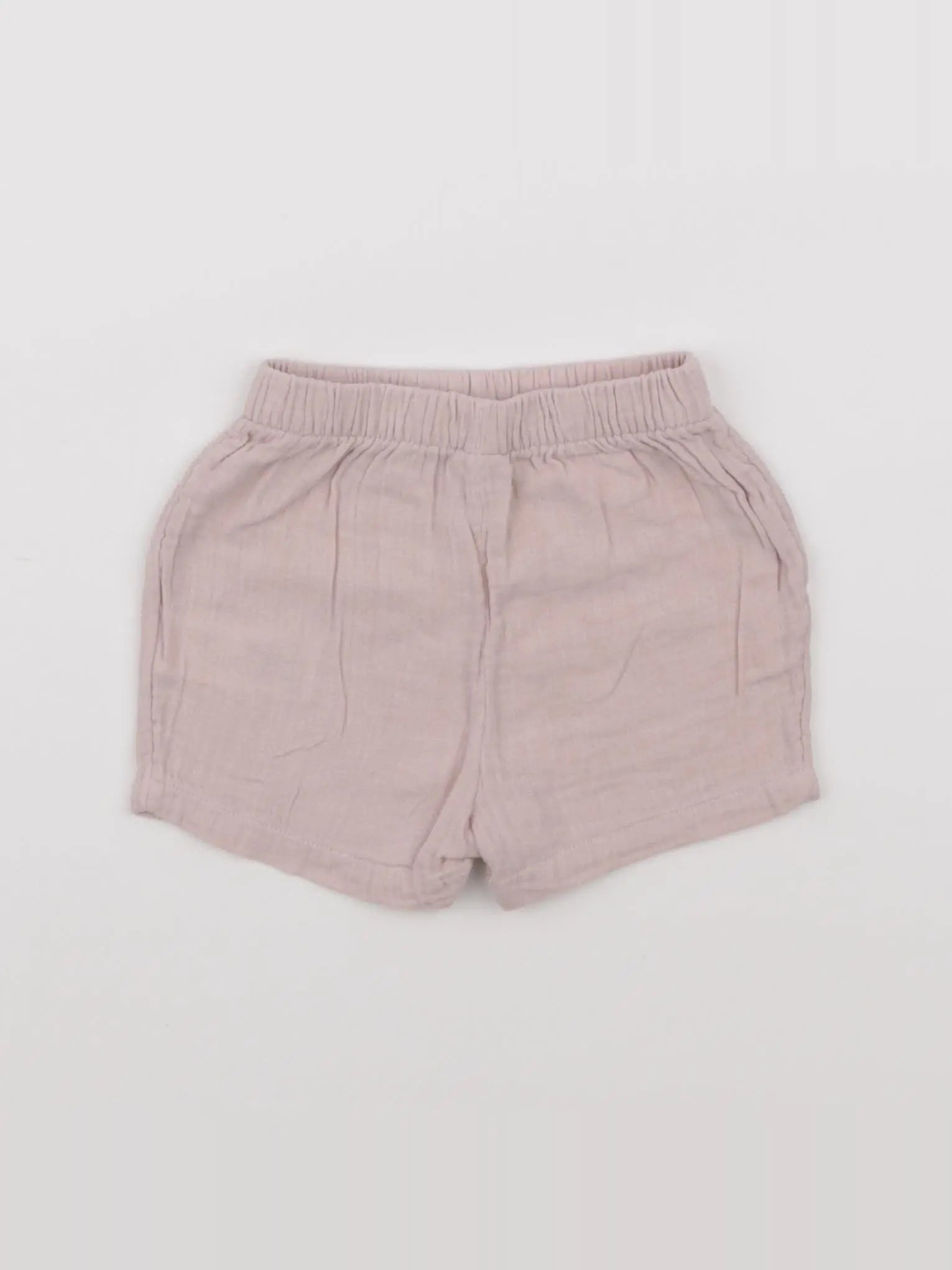 Petit Bateau - short rose - 6 mois