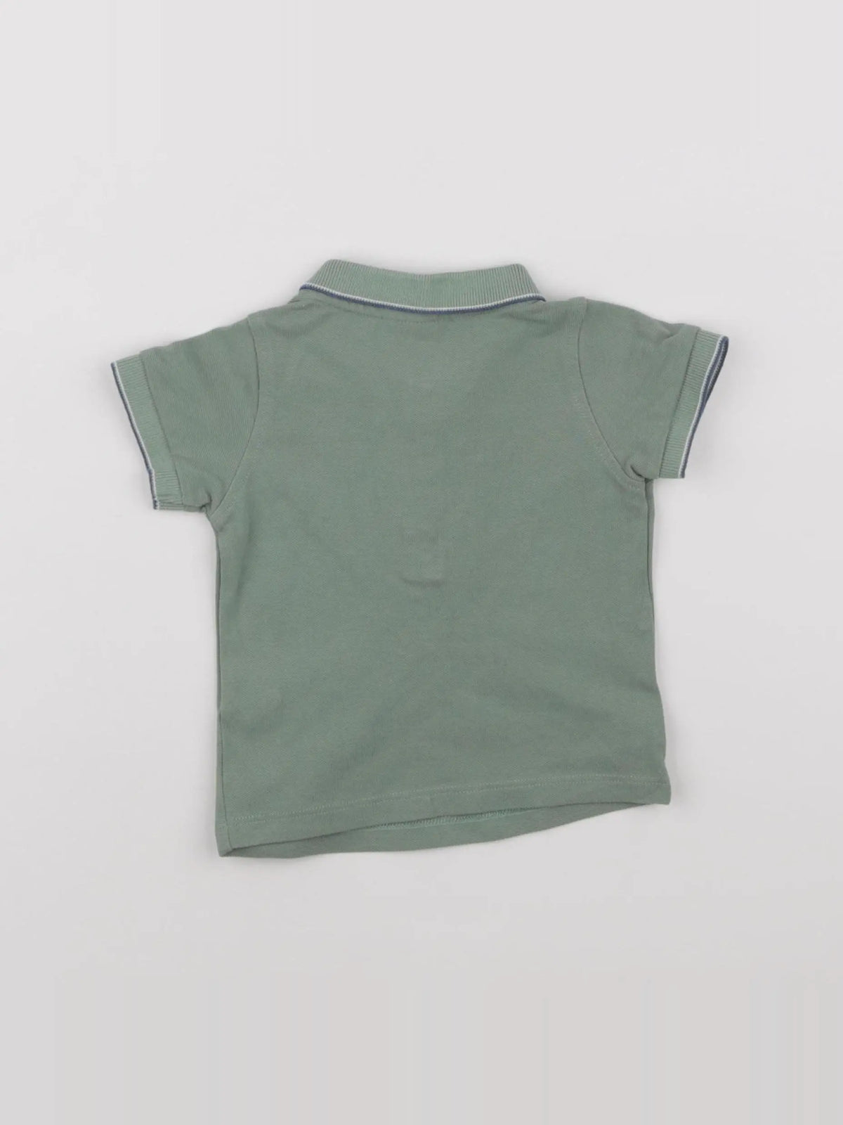 Tape à l'oeil - polo vert - 6 mois