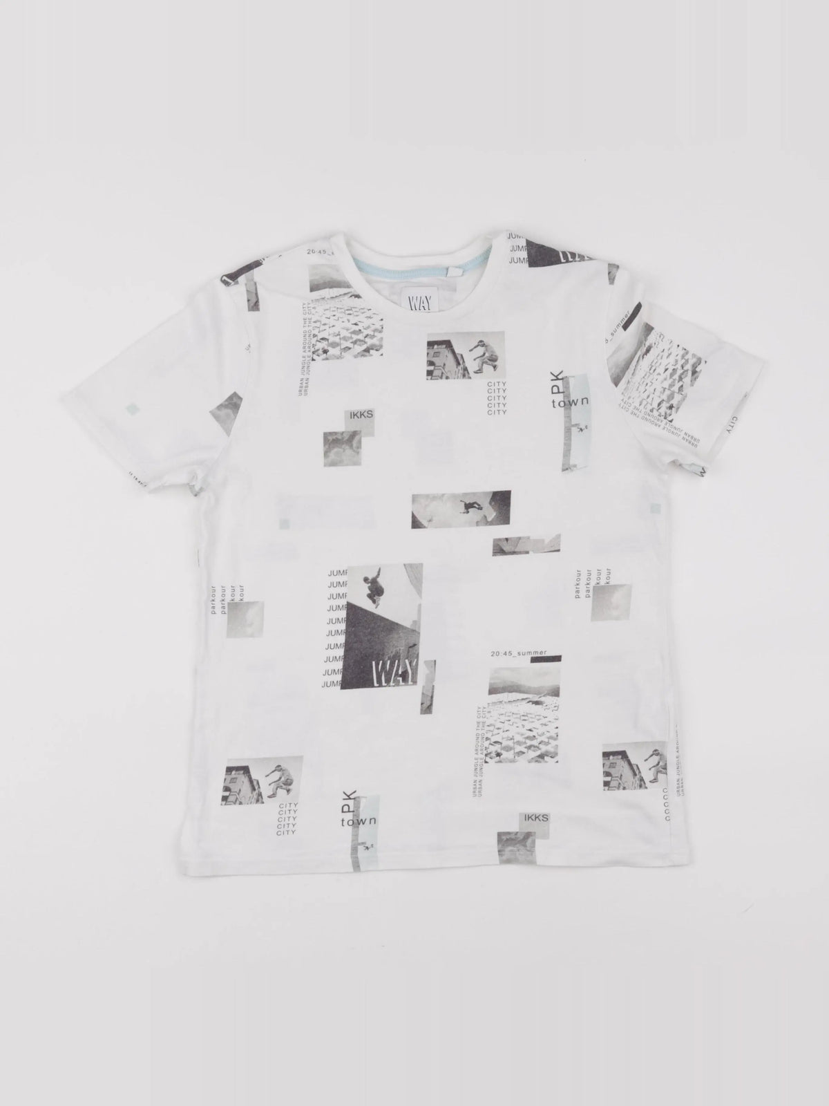 IKKS - tee-shirt blanc - 12 ans