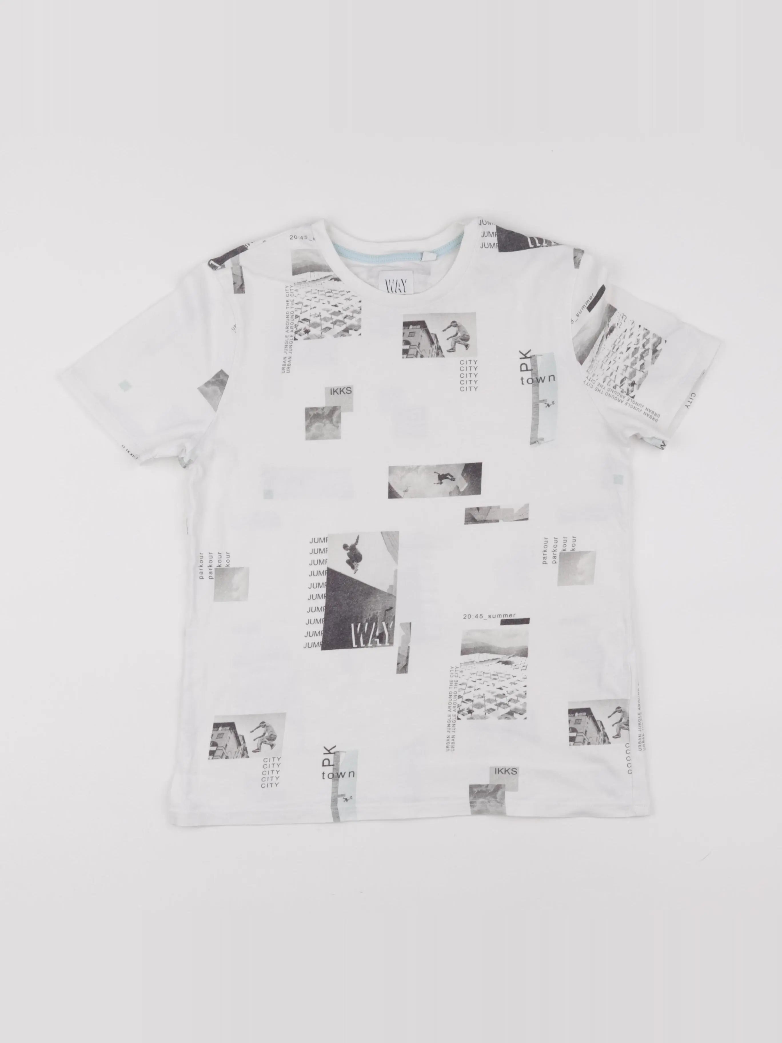 IKKS - tee-shirt blanc - 12 ans