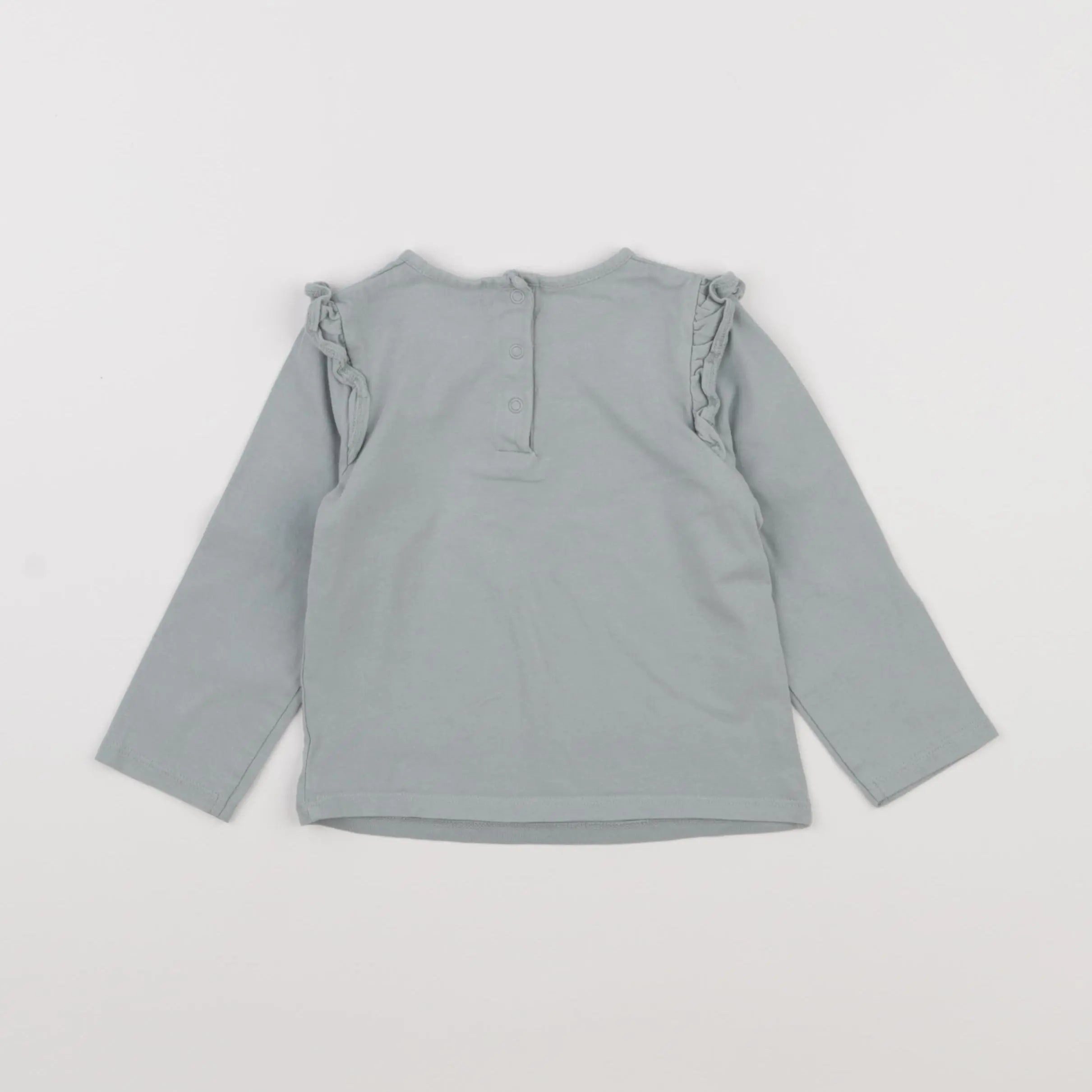 Vertbaudet - tee-shirt vert - 2 ans