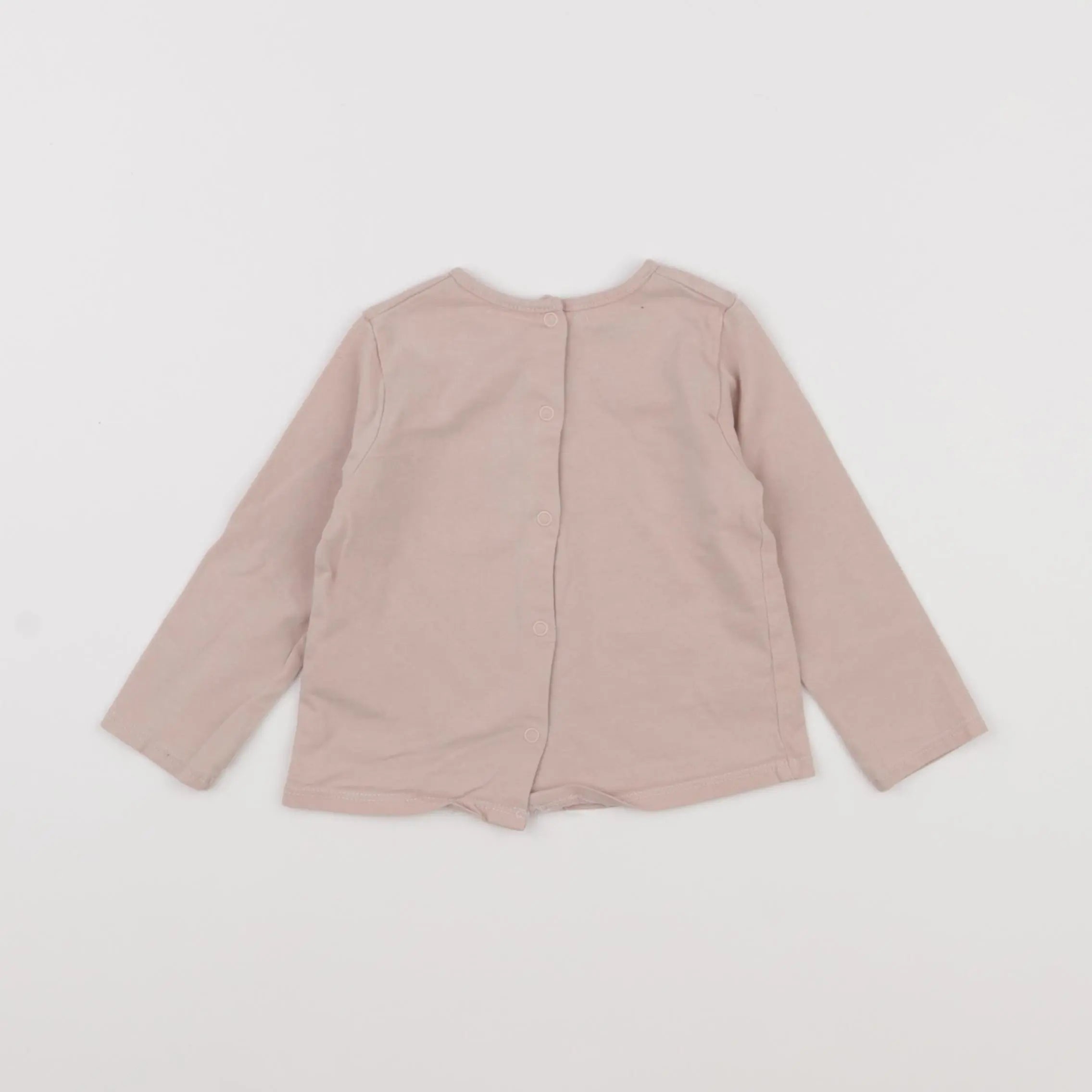 Vertbaudet - tee-shirt rose - 9 mois