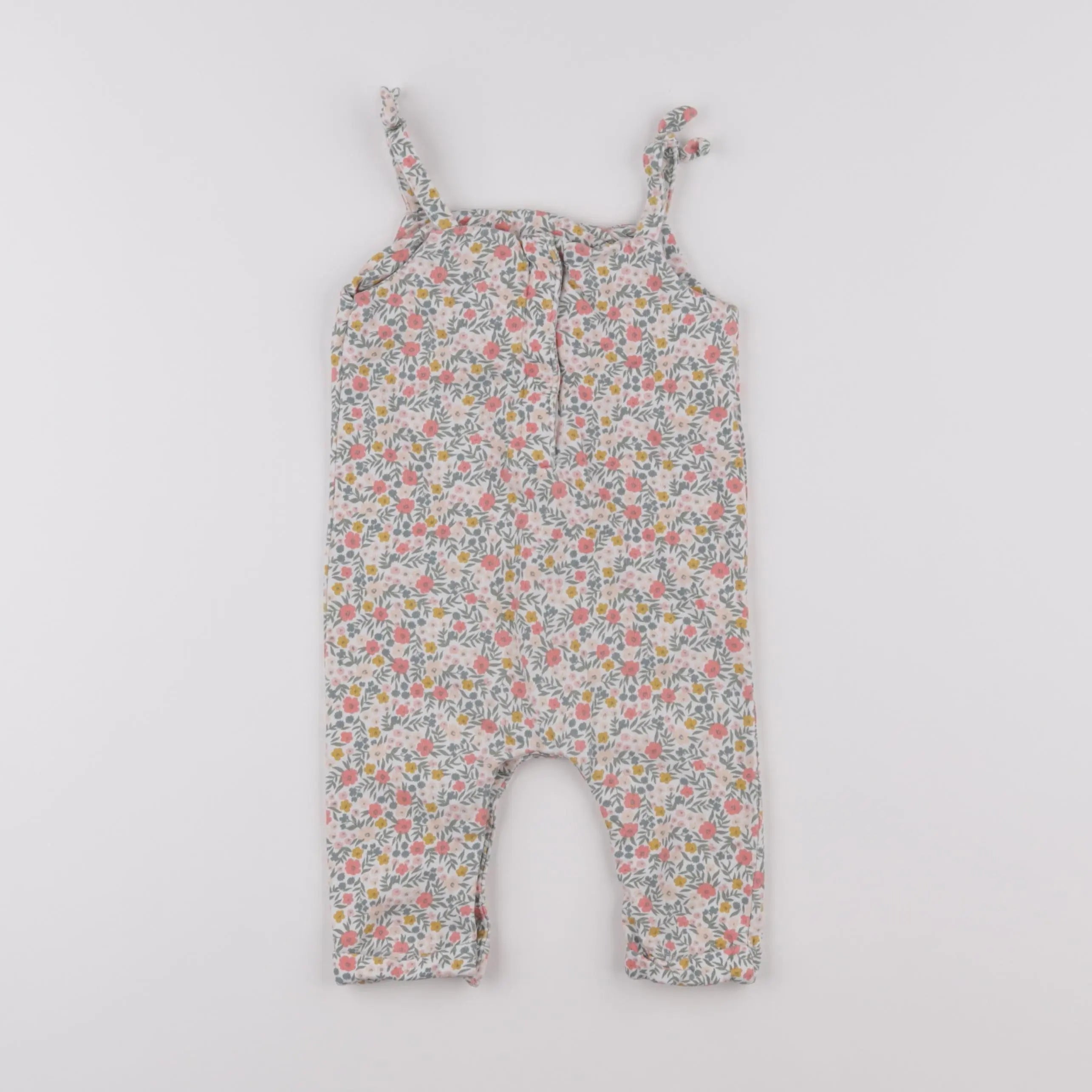 Vertbaudet - combinaison rose - 6 mois