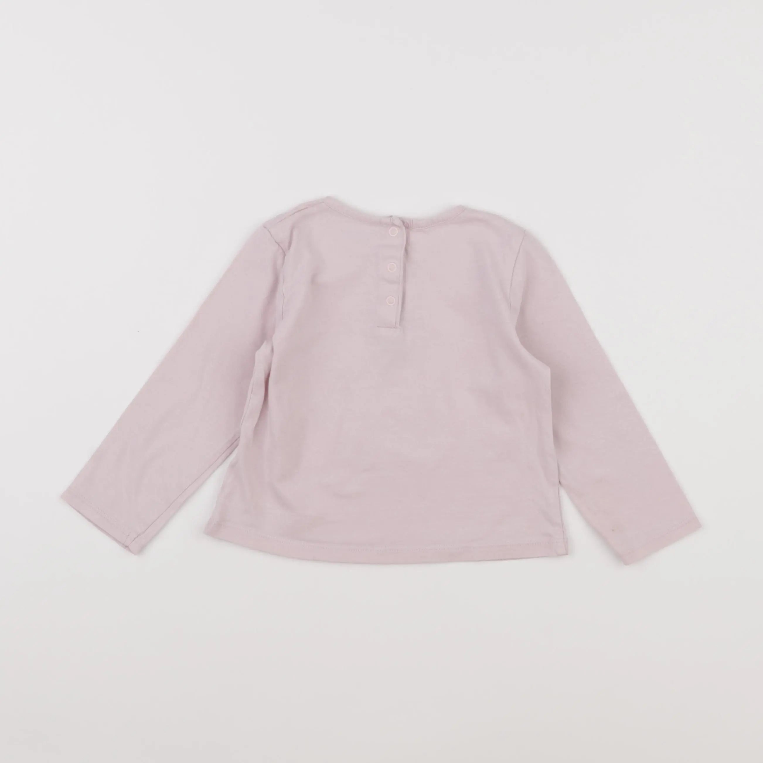Vertbaudet - tee-shirt rose - 24 mois