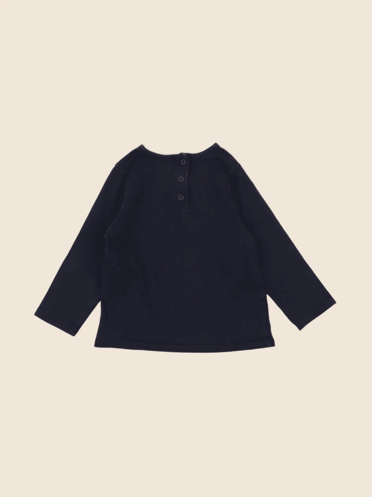 Vertbaudet - tee-shirt bleu - 12 mois