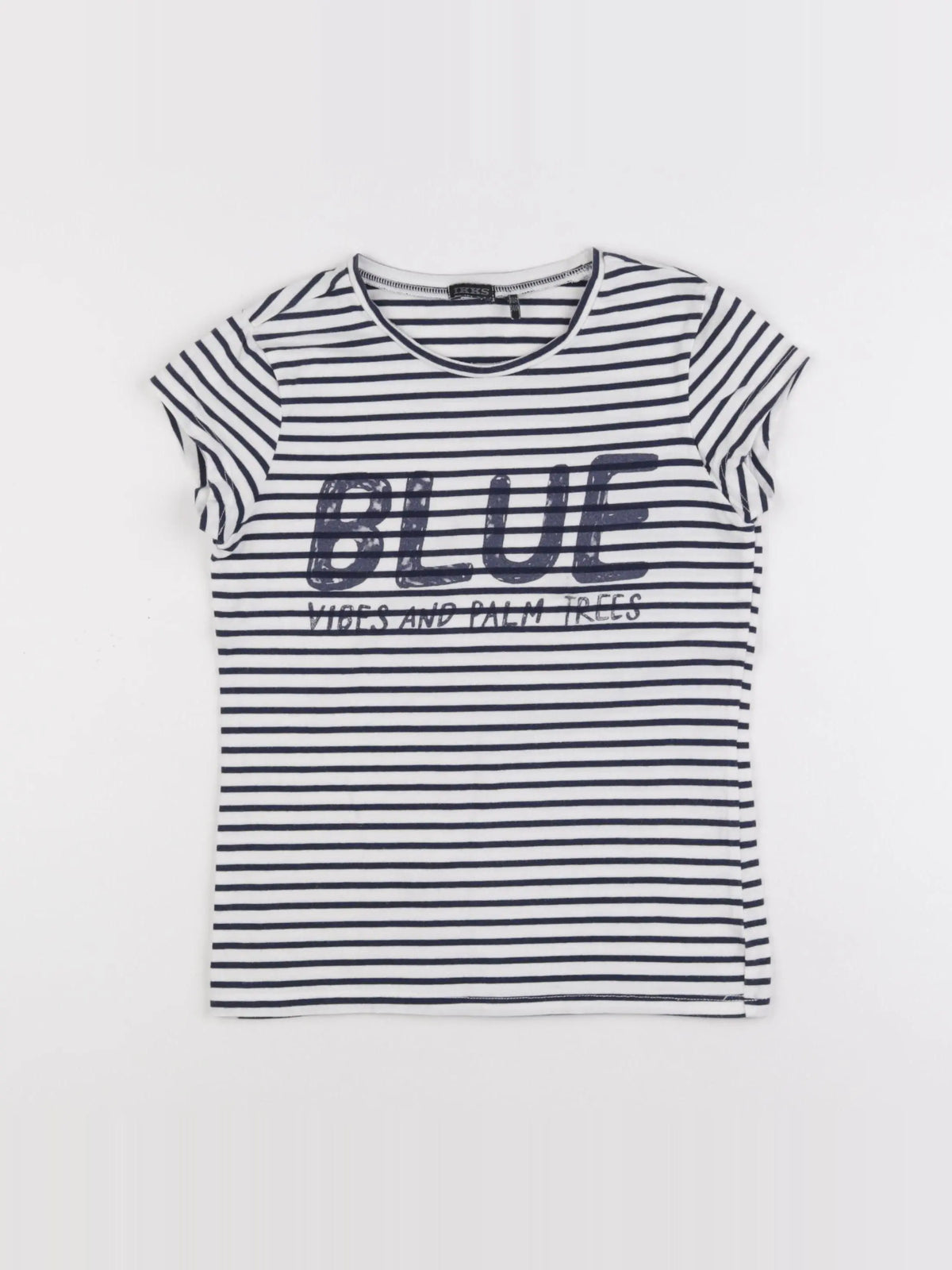 IKKS - tee-shirt bleu - 10 ans