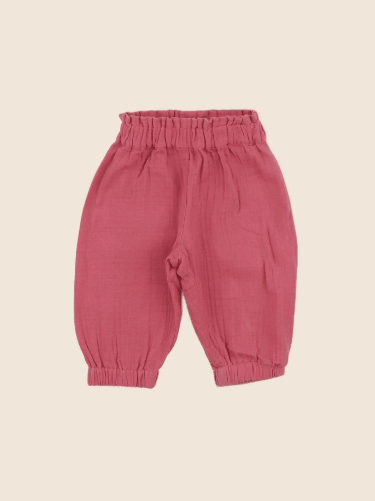 Bonton - pantalon rose - 6 mois