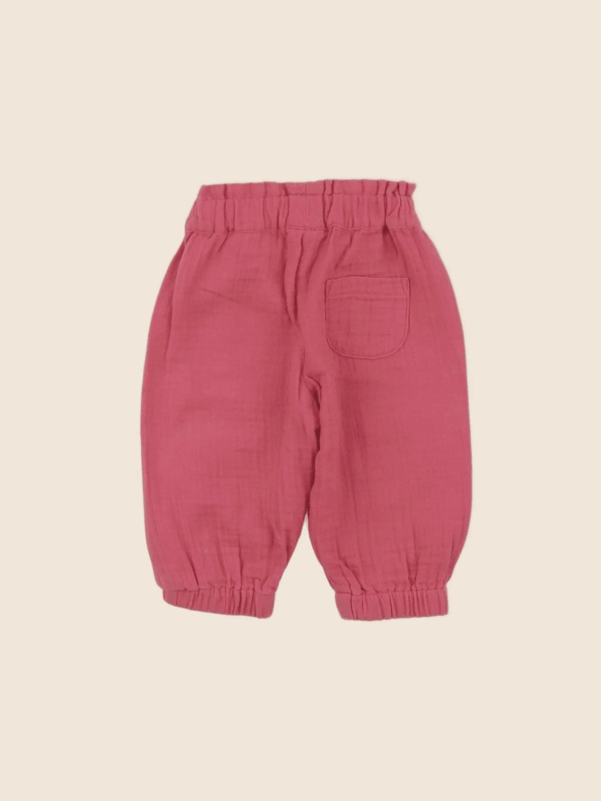 Bonton - pantalon rose - 6 mois