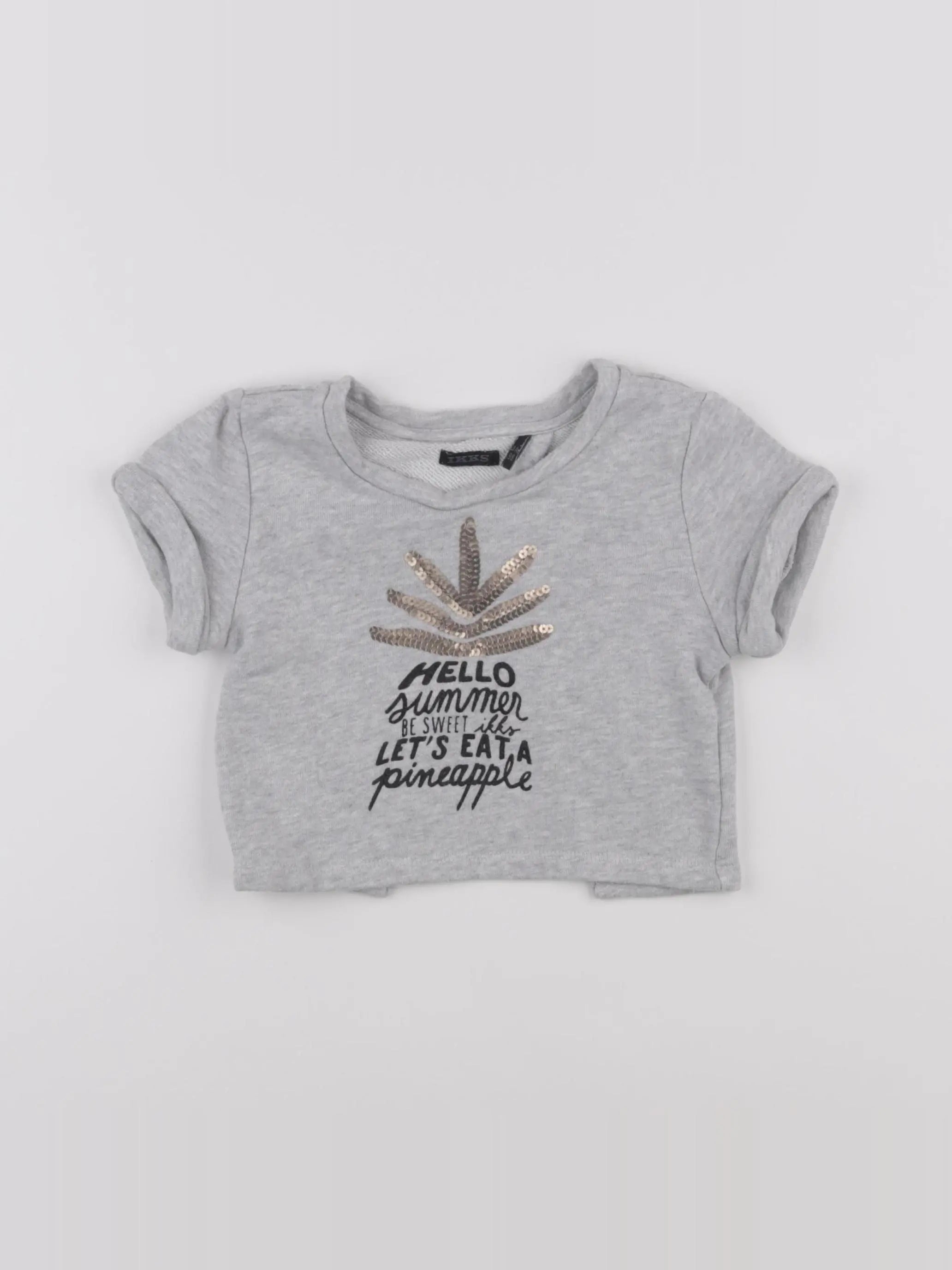 IKKS - sweat gris - 3 ans