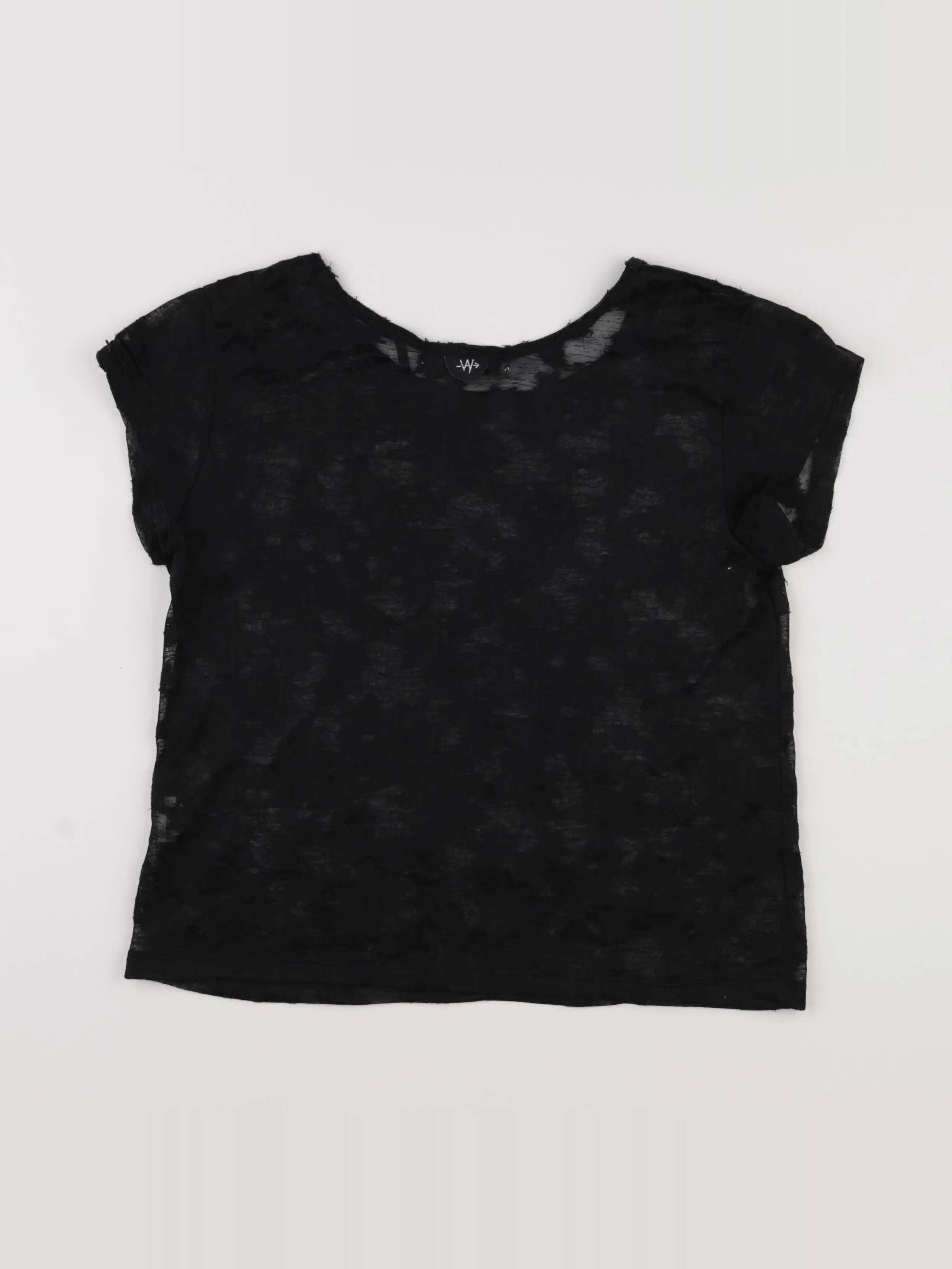 IKKS - blouse noir - 12 ans