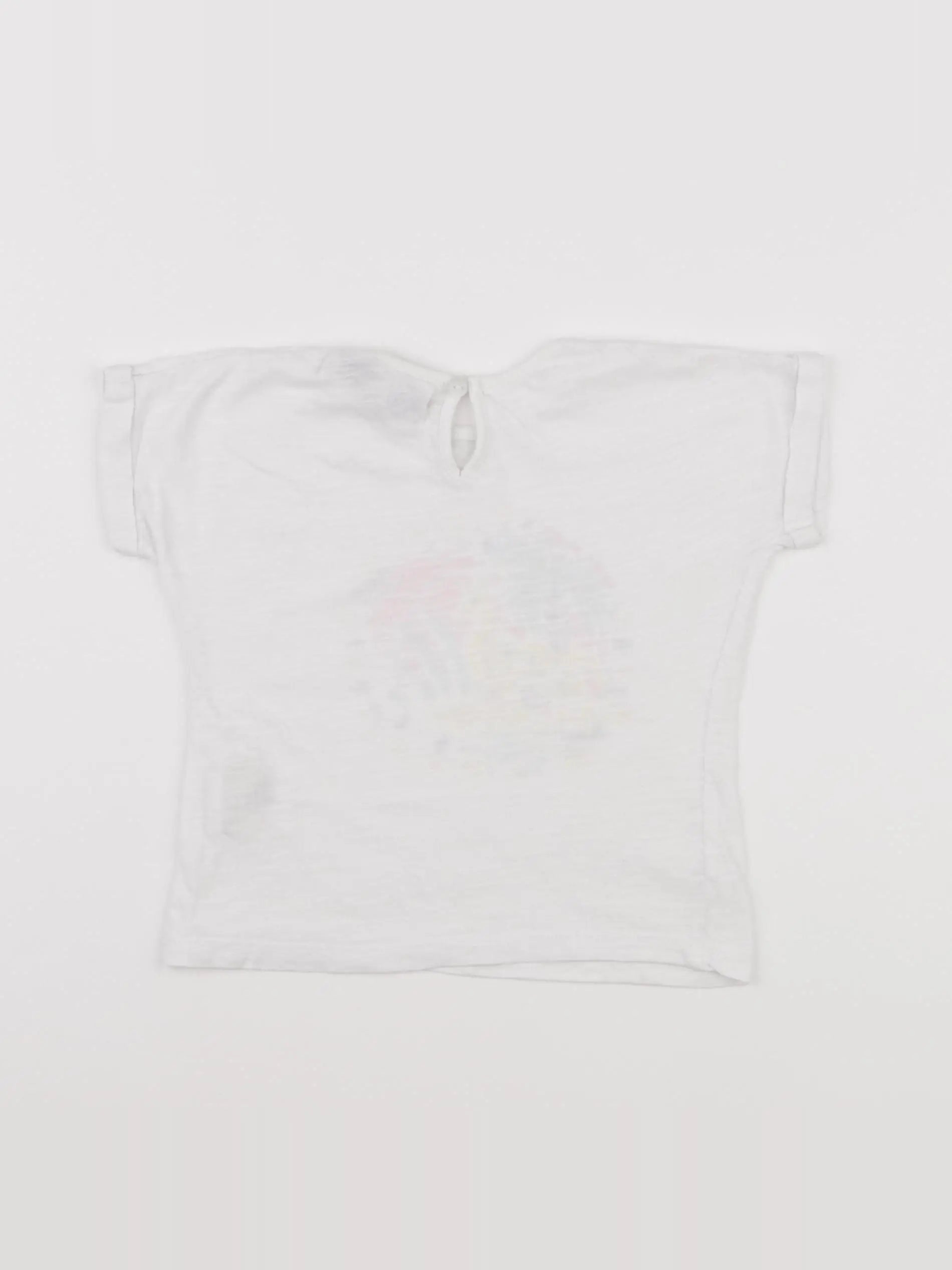 Monoprix - tee-shirt blanc - 12/18 mois