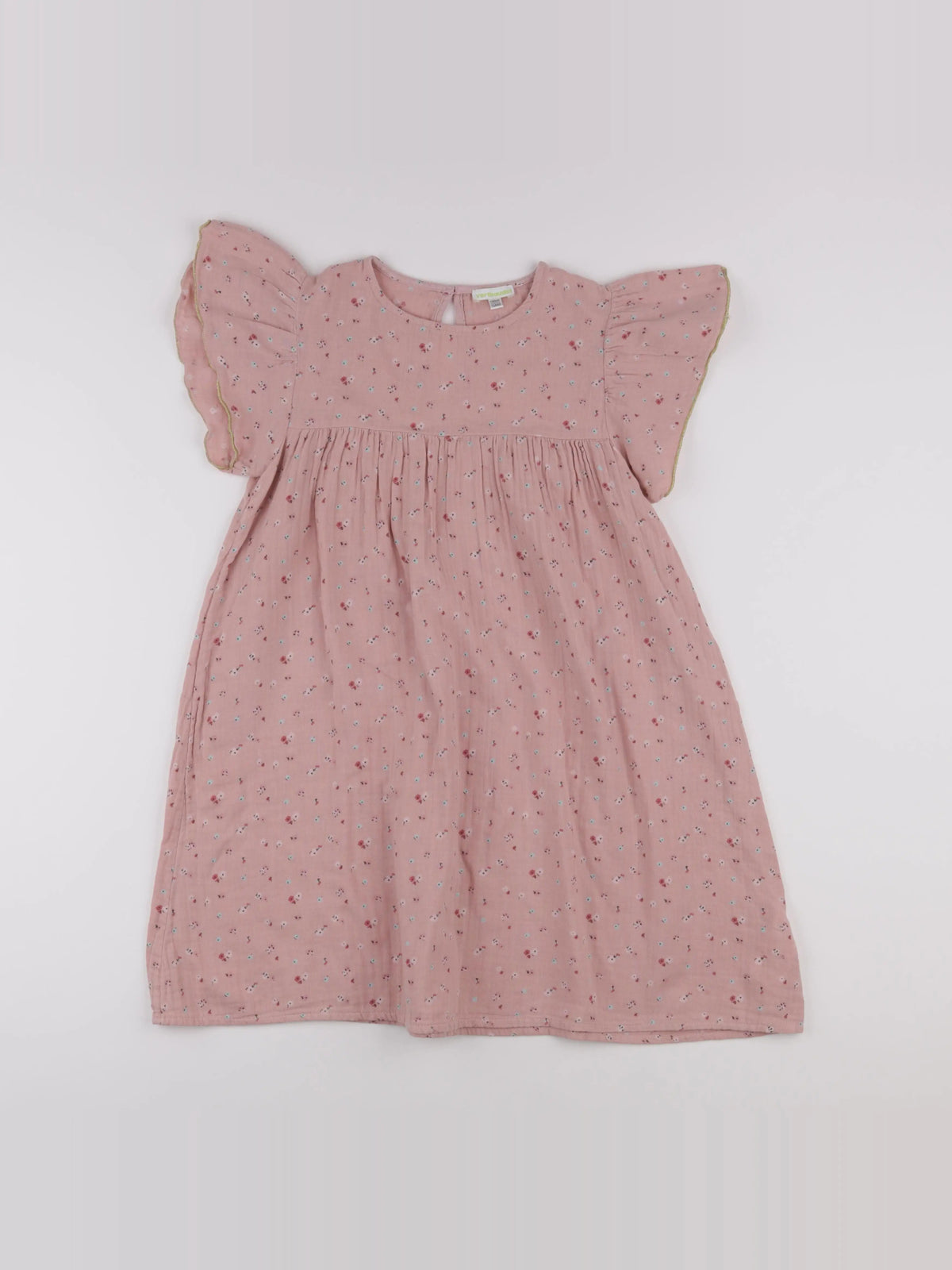 Vertbaudet - robe rose - 10 ans