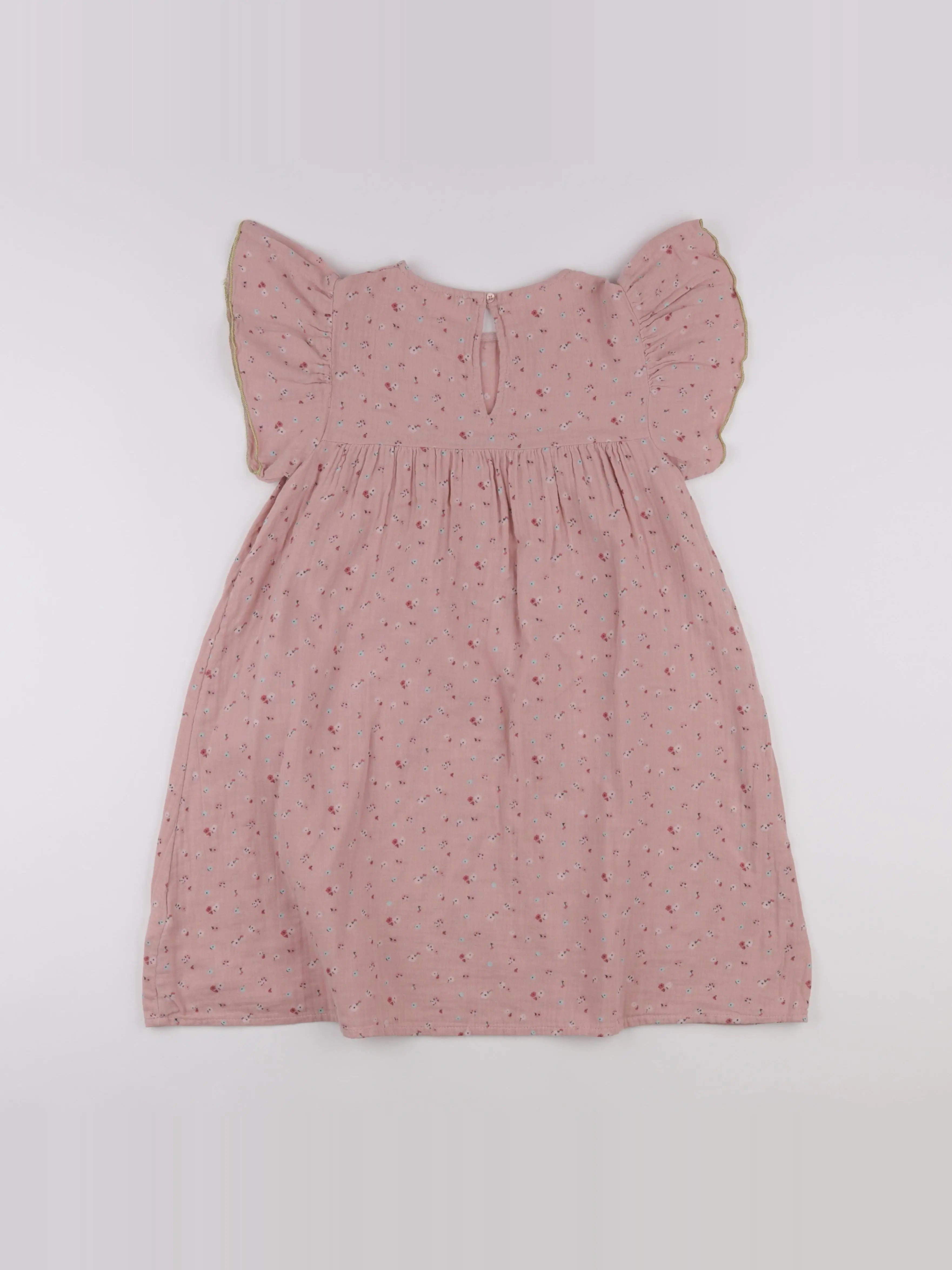 Vertbaudet - robe rose - 10 ans