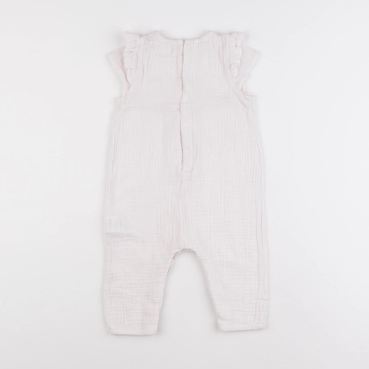 Vertbaudet - combinaison rose - 9 mois