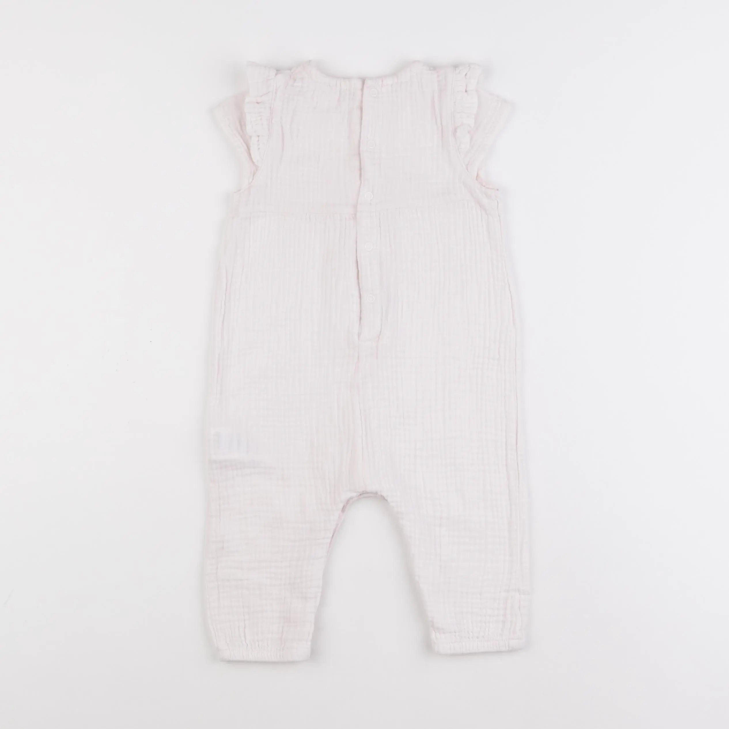 Vertbaudet - combinaison rose - 9 mois