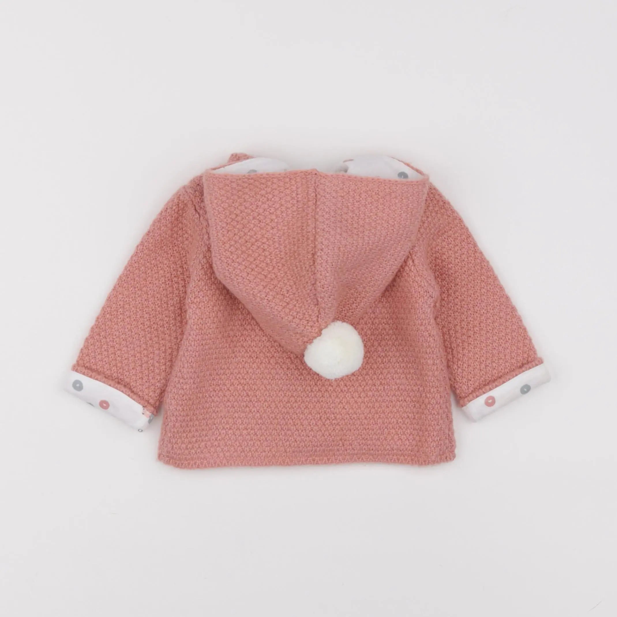 Vertbaudet - veste rose - 3 mois