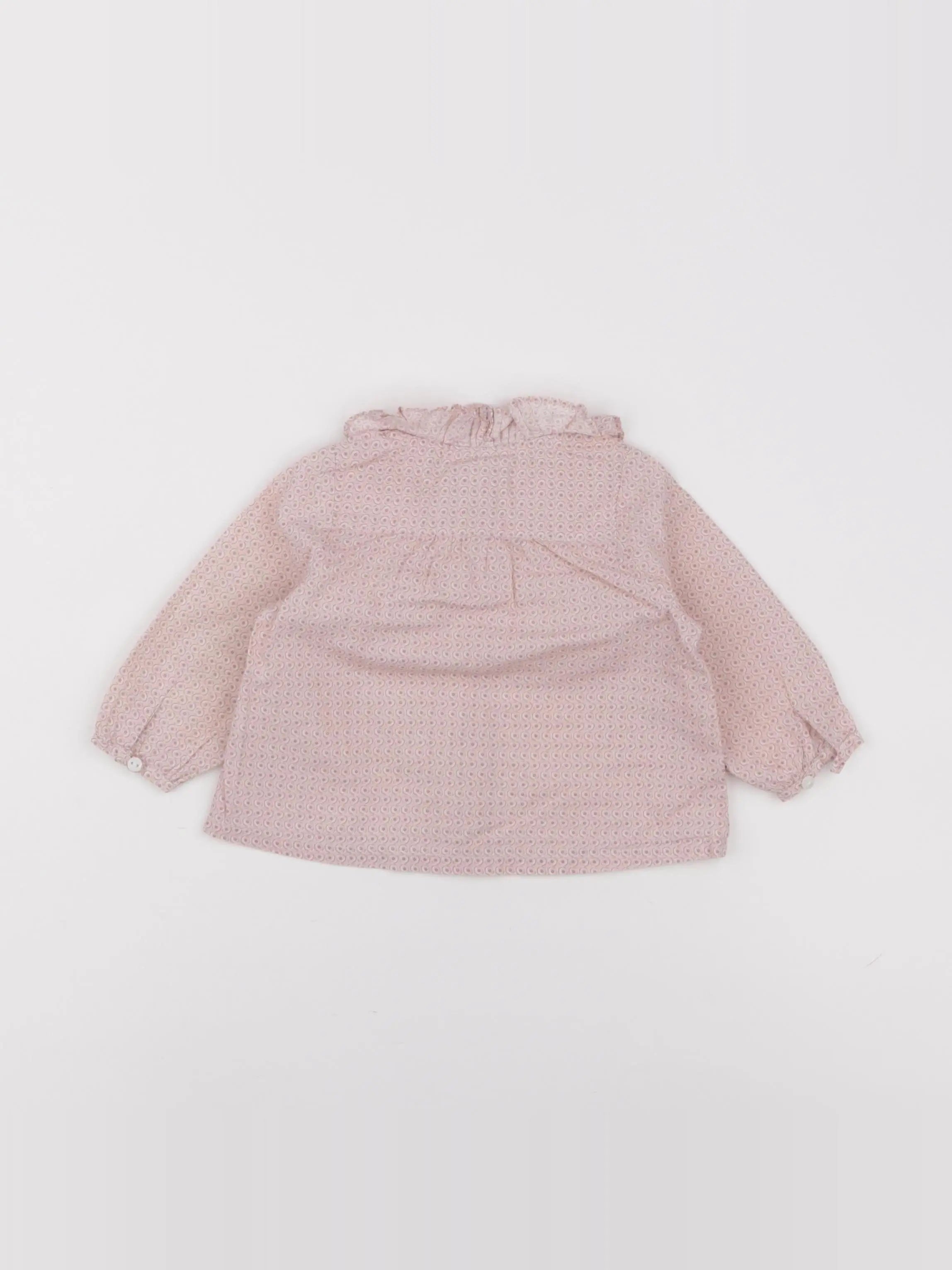 Cyrillus - blouse rose - 6 mois