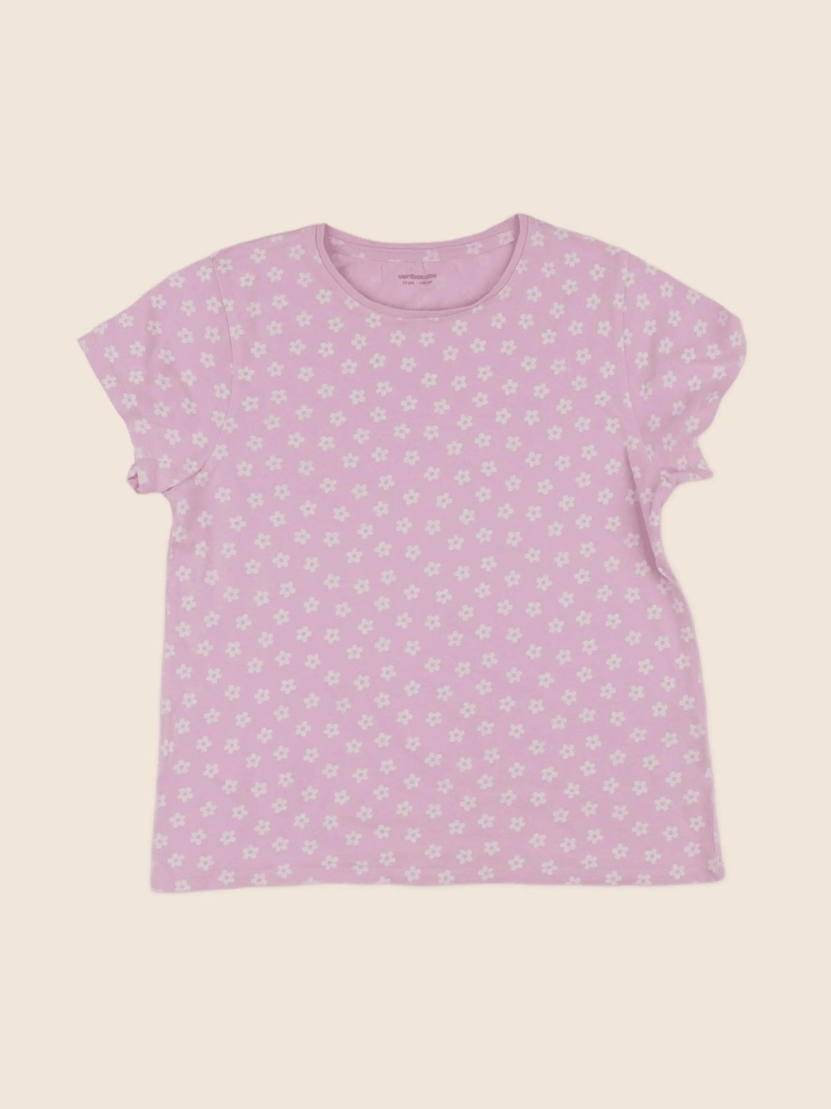Vertbaudet - tee-shirt rose - 10 ans