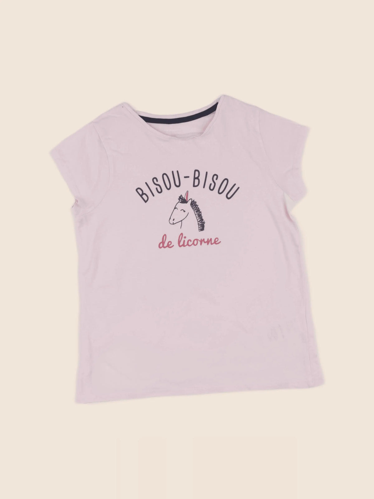Vertbaudet - tee-shirt rose - 10 ans