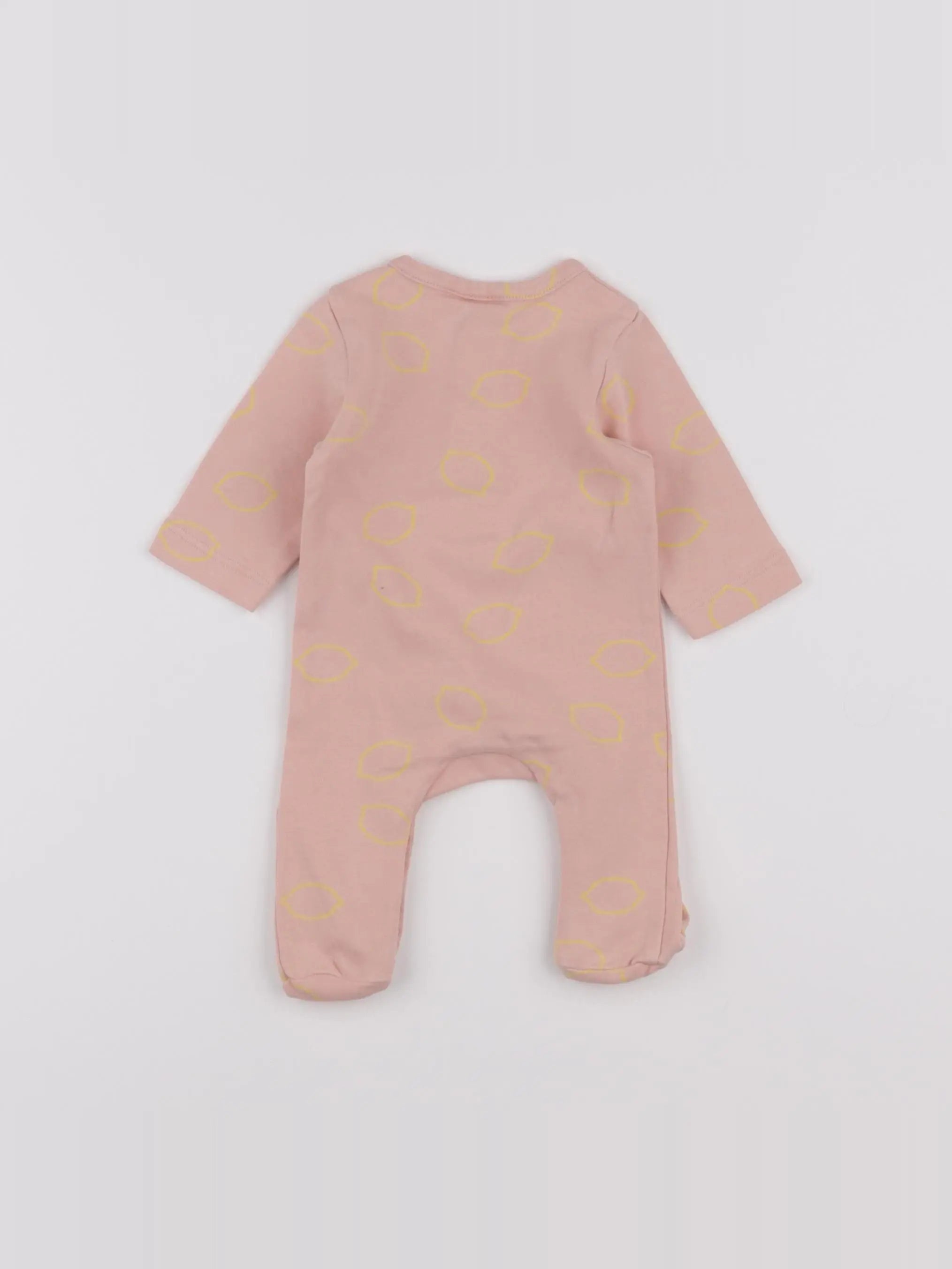 Trixie - pyjama coton rose - 0/1 mois