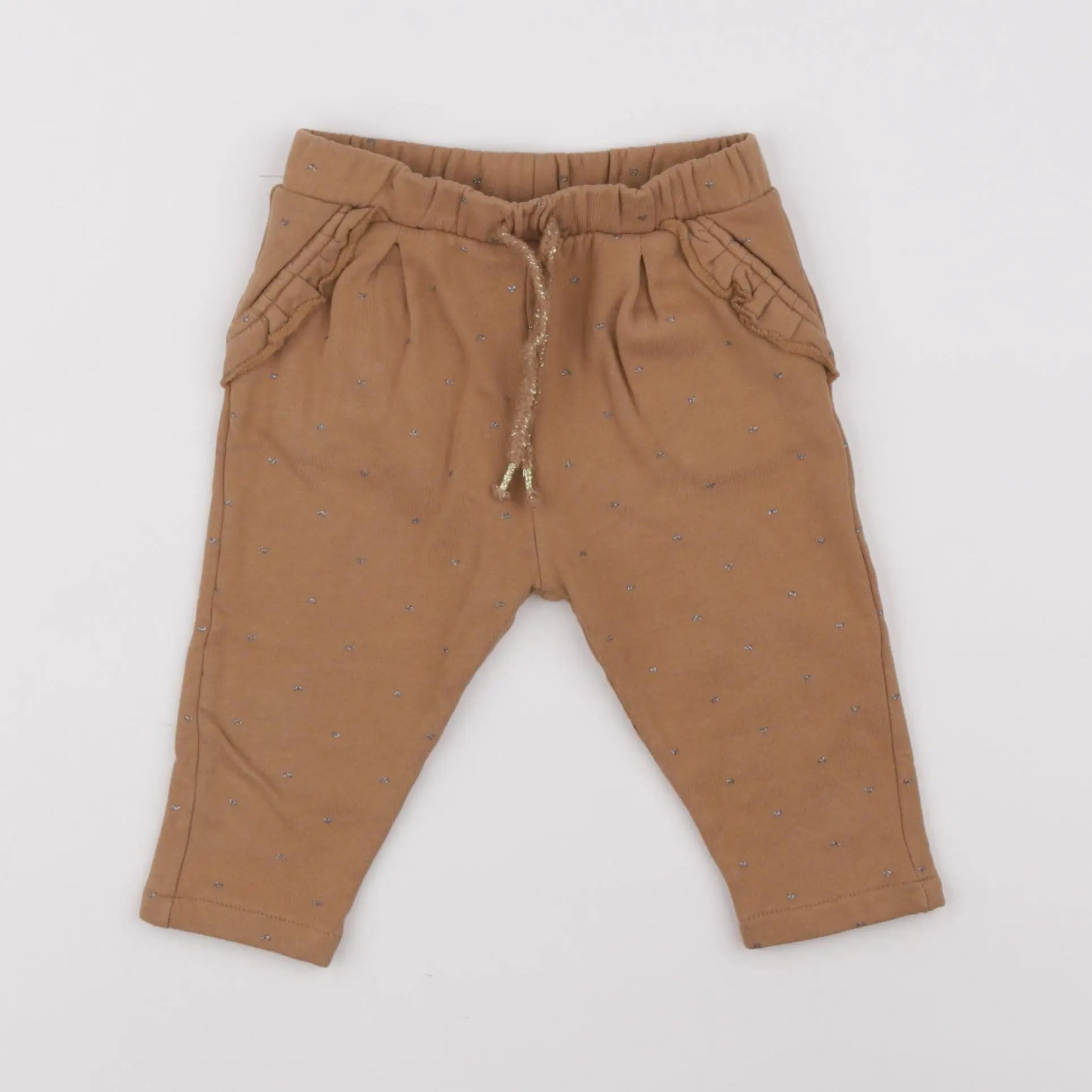 Vertbaudet - jogging marron - 9 mois