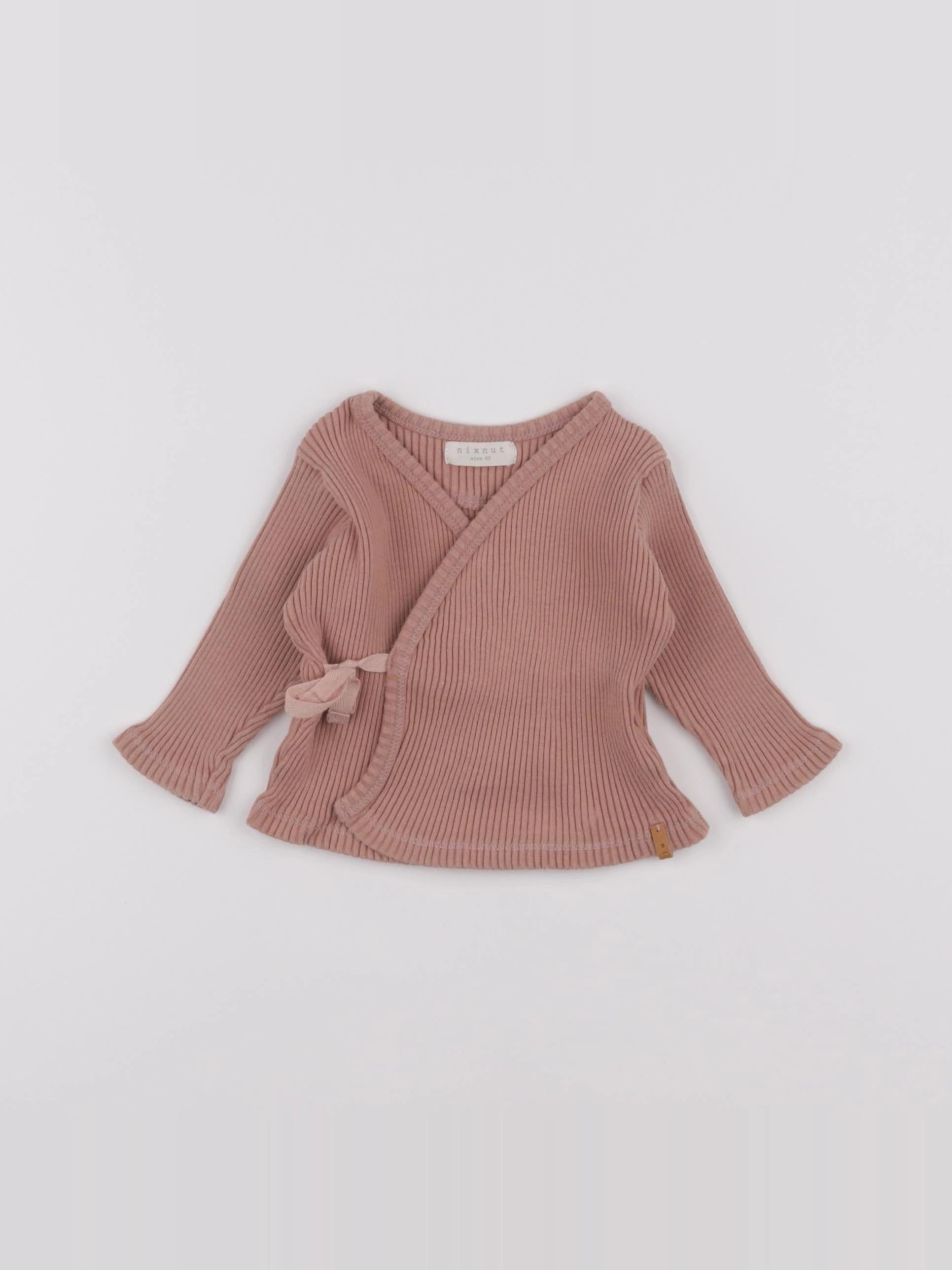 Nixnut - tee-shirt rose - 3 mois