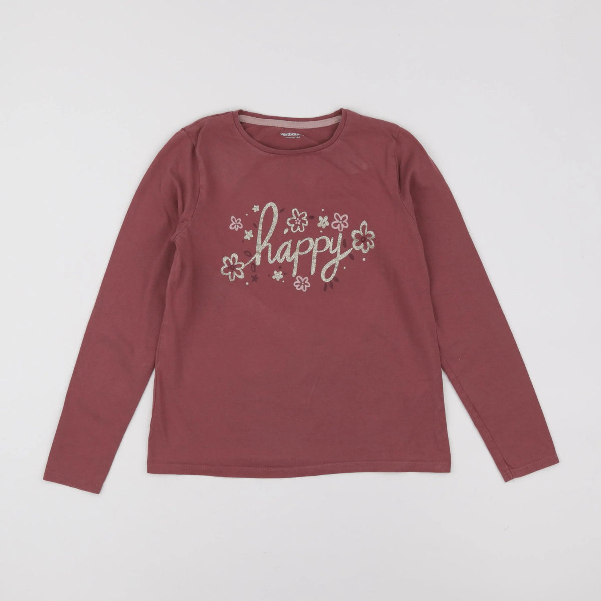 Vertbaudet - tee-shirt rose - 10 ans