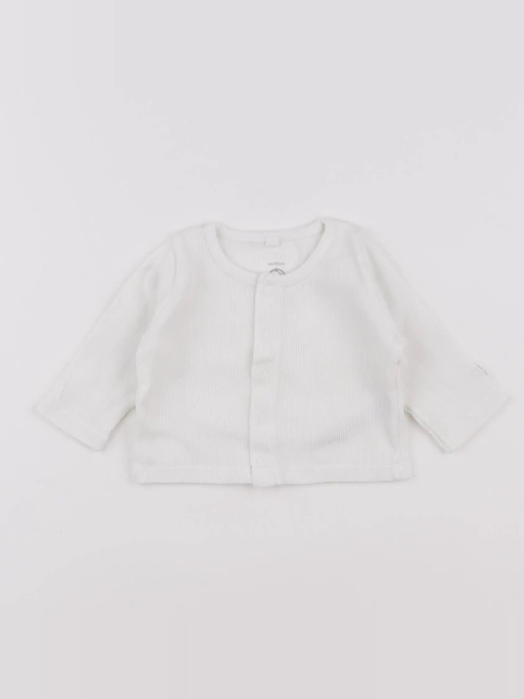Petit Bateau - tee-shirt blanc - 3 mois