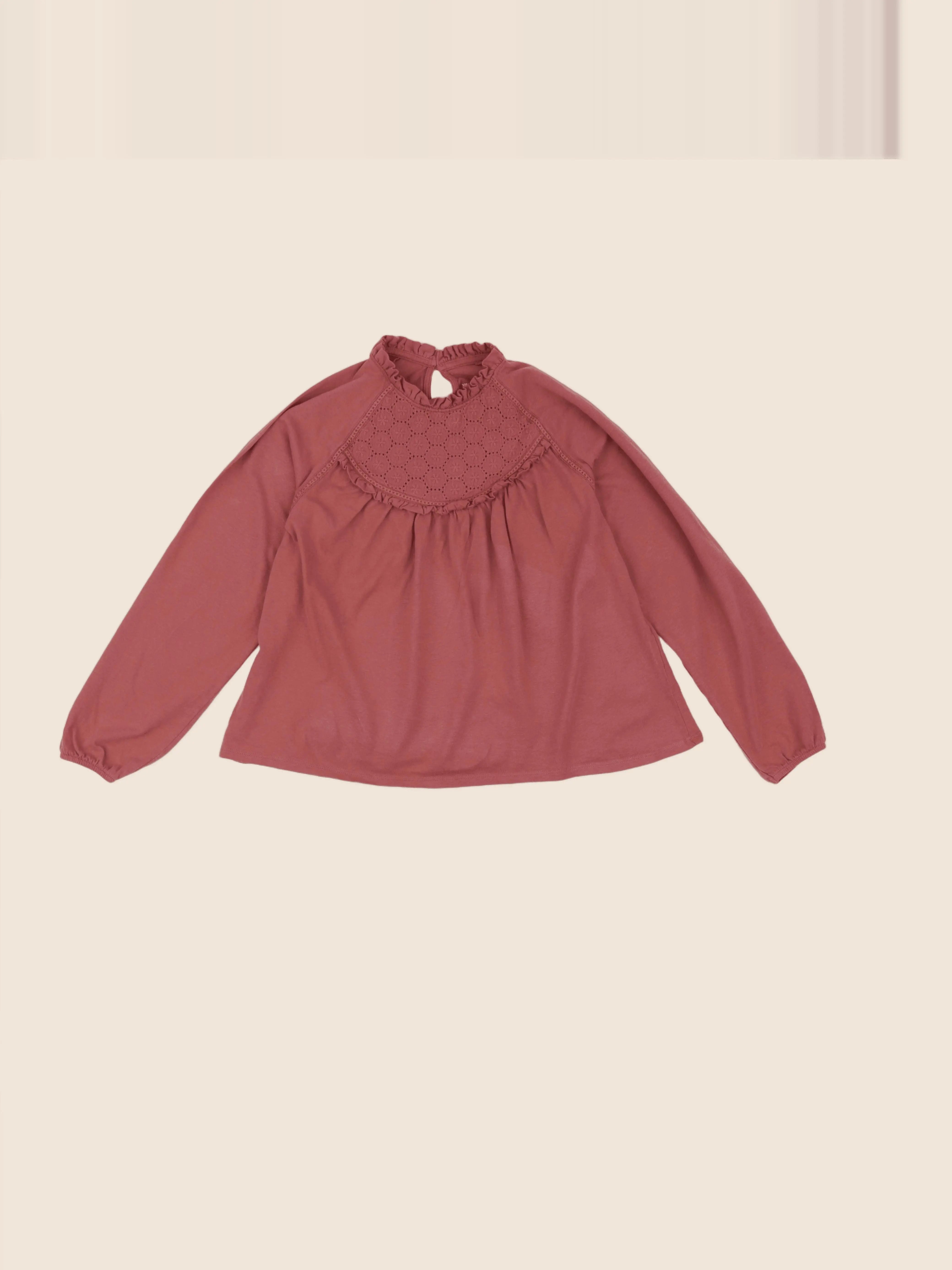 Vertbaudet - tee-shirt rose - 10 ans