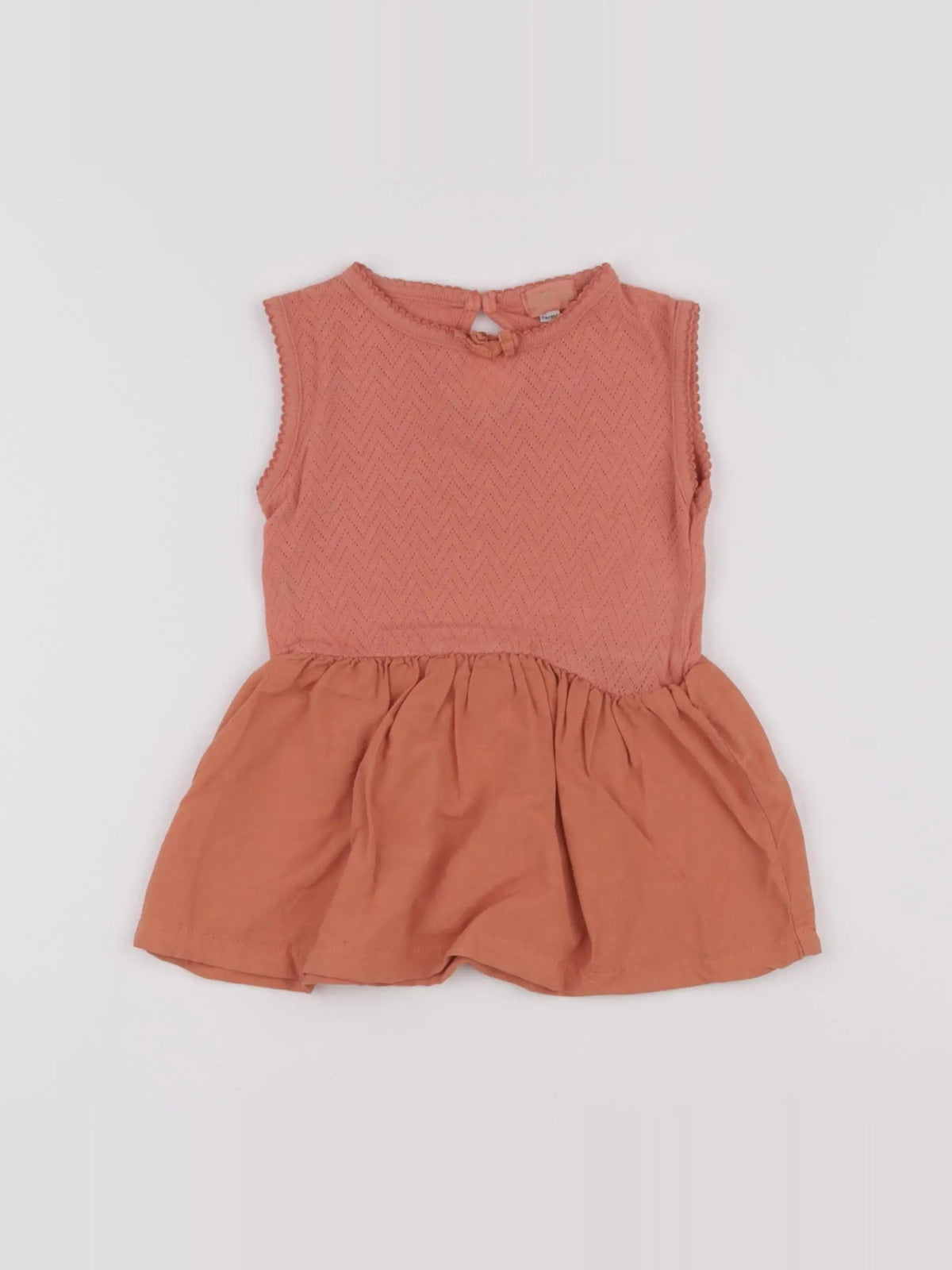 Gold Belgium - robe orange - 9 mois