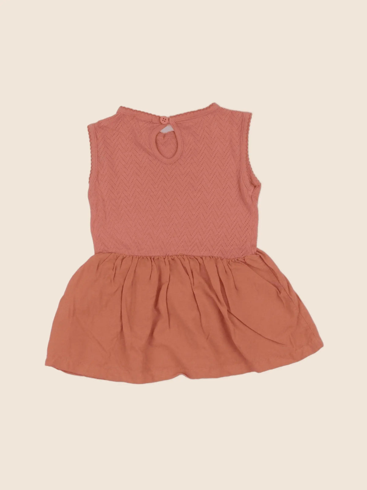 Gold Belgium - robe orange - 9 mois