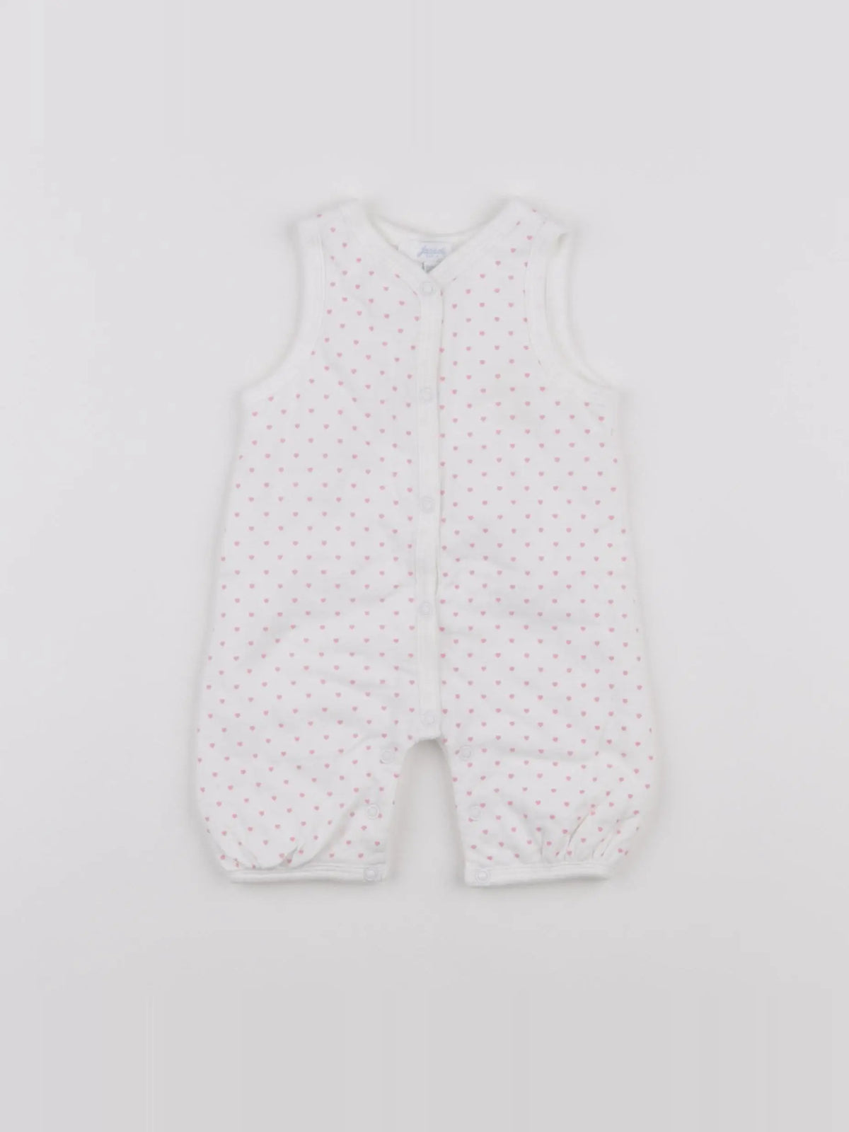 Jacadi - combinaison doublé blanc - 0 mois