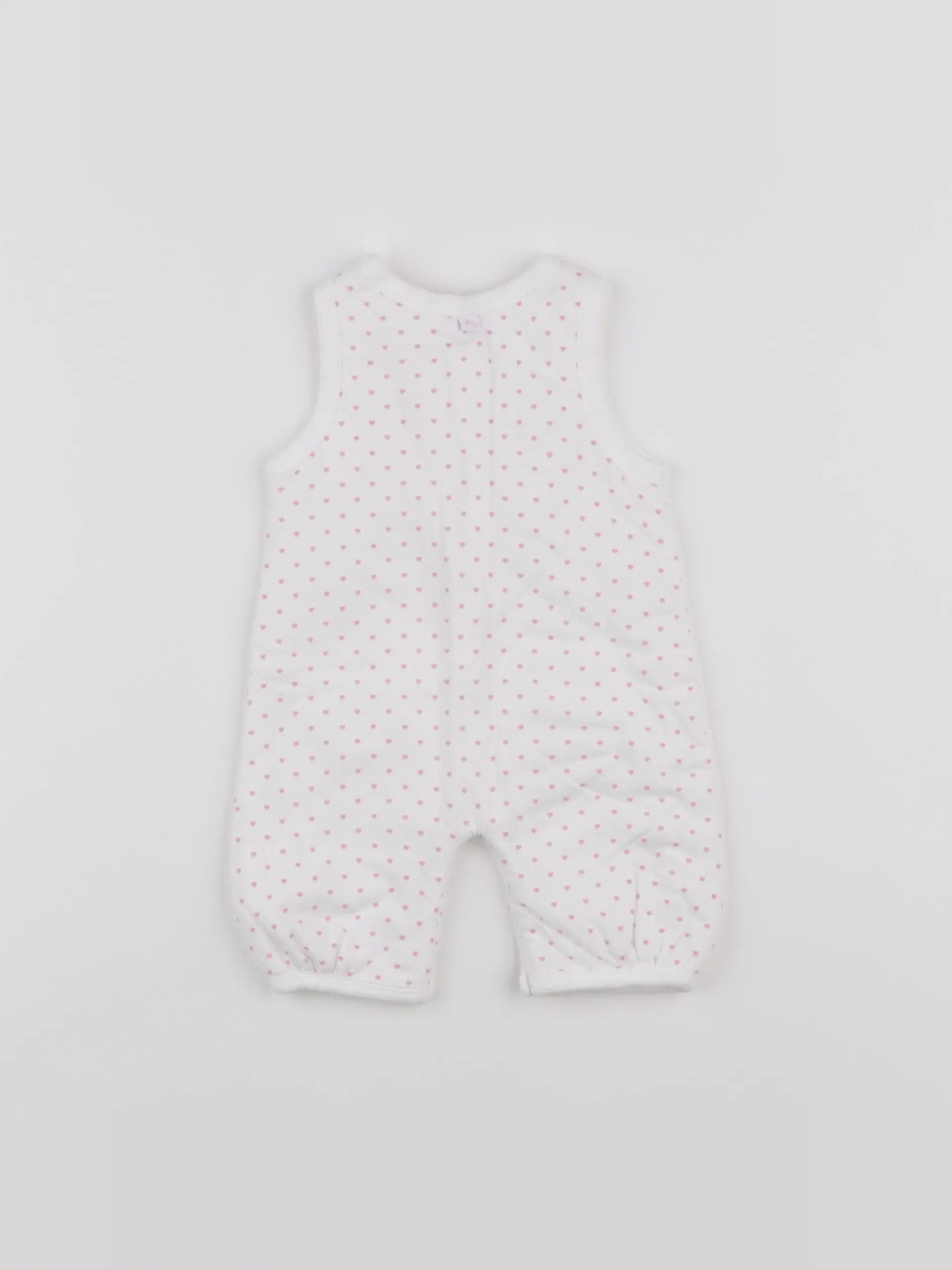 Jacadi - combinaison doublé blanc - 0 mois