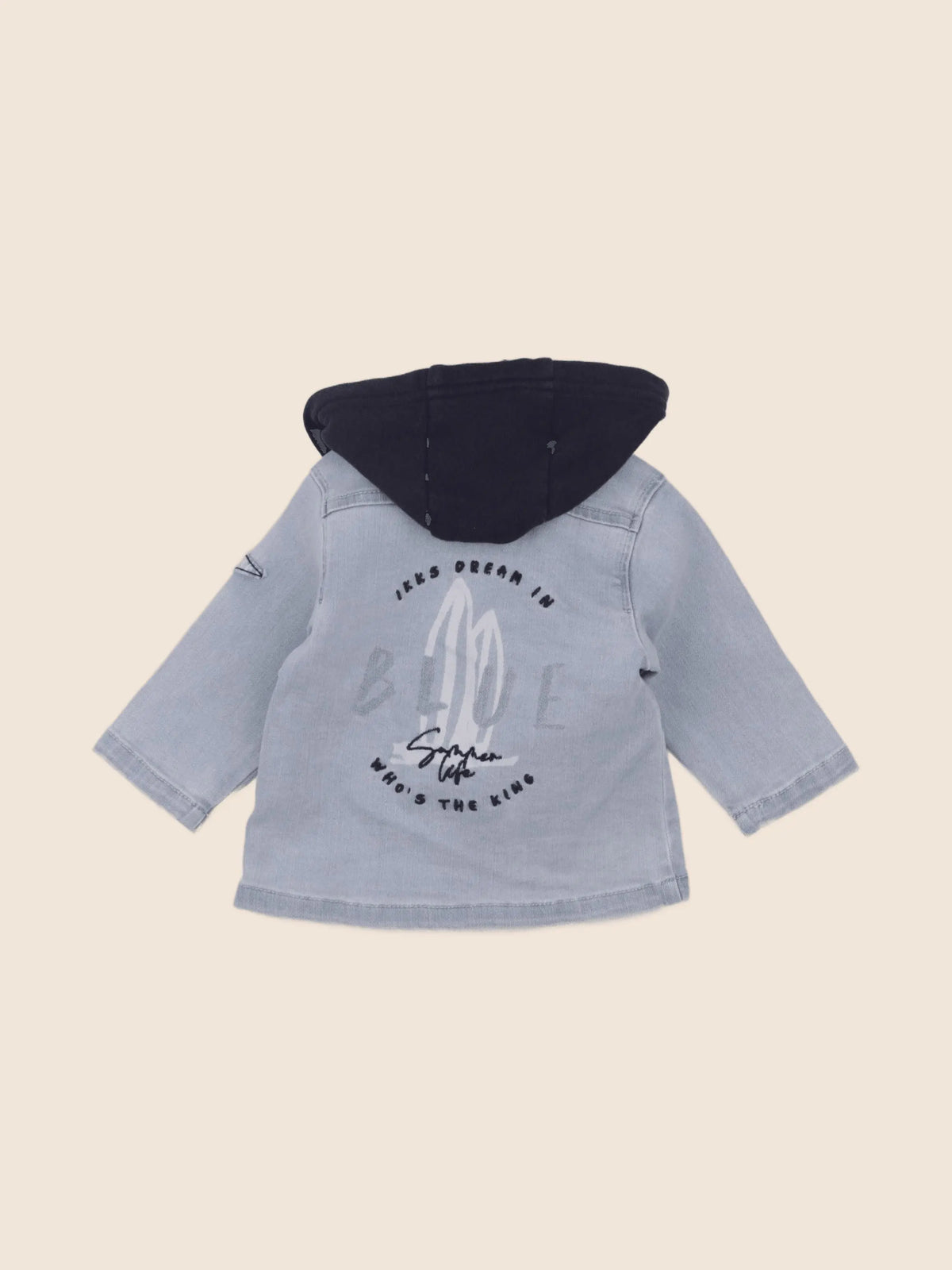 IKKS - veste bleu - 6 mois