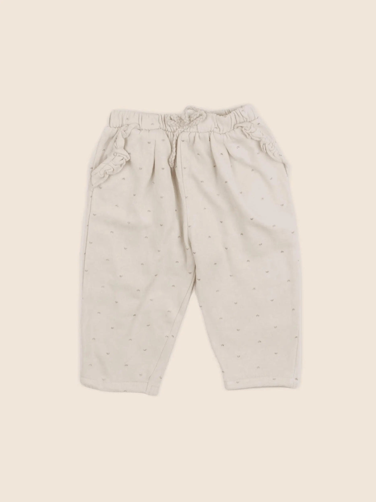 Vertbaudet - jogging beige - 12 mois