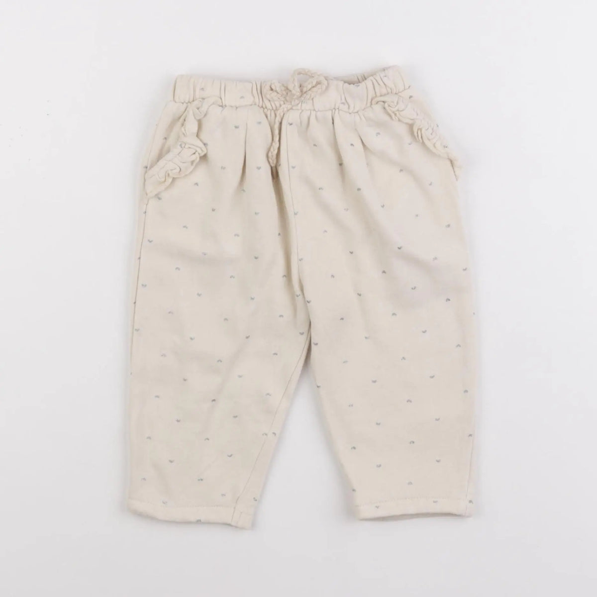 Vertbaudet - jogging beige - 12 mois