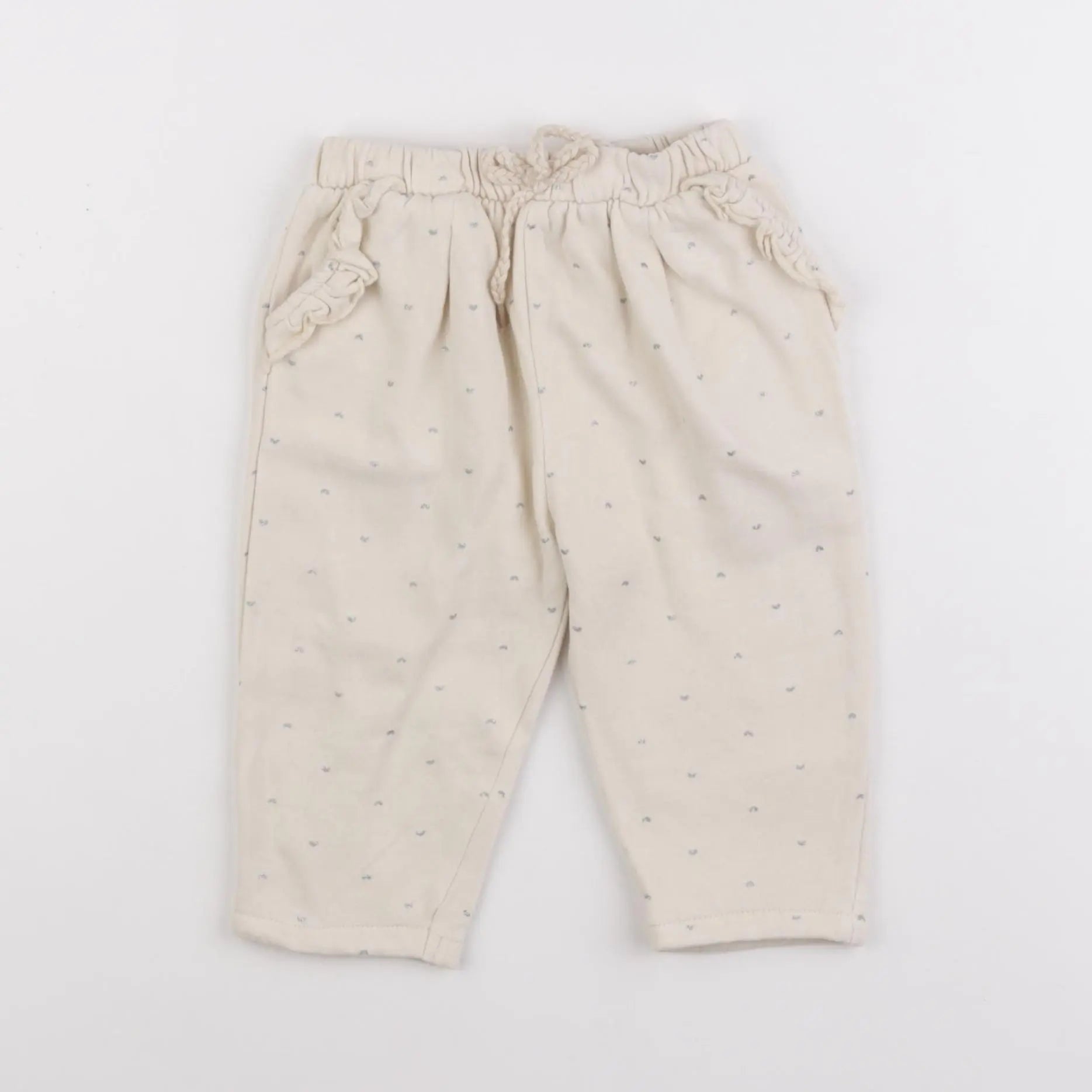 Vertbaudet - jogging beige - 12 mois