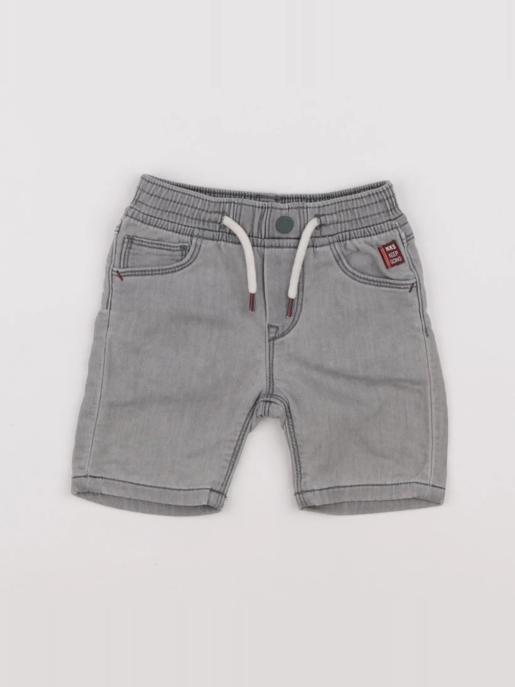 IKKS - short gris - 12 mois