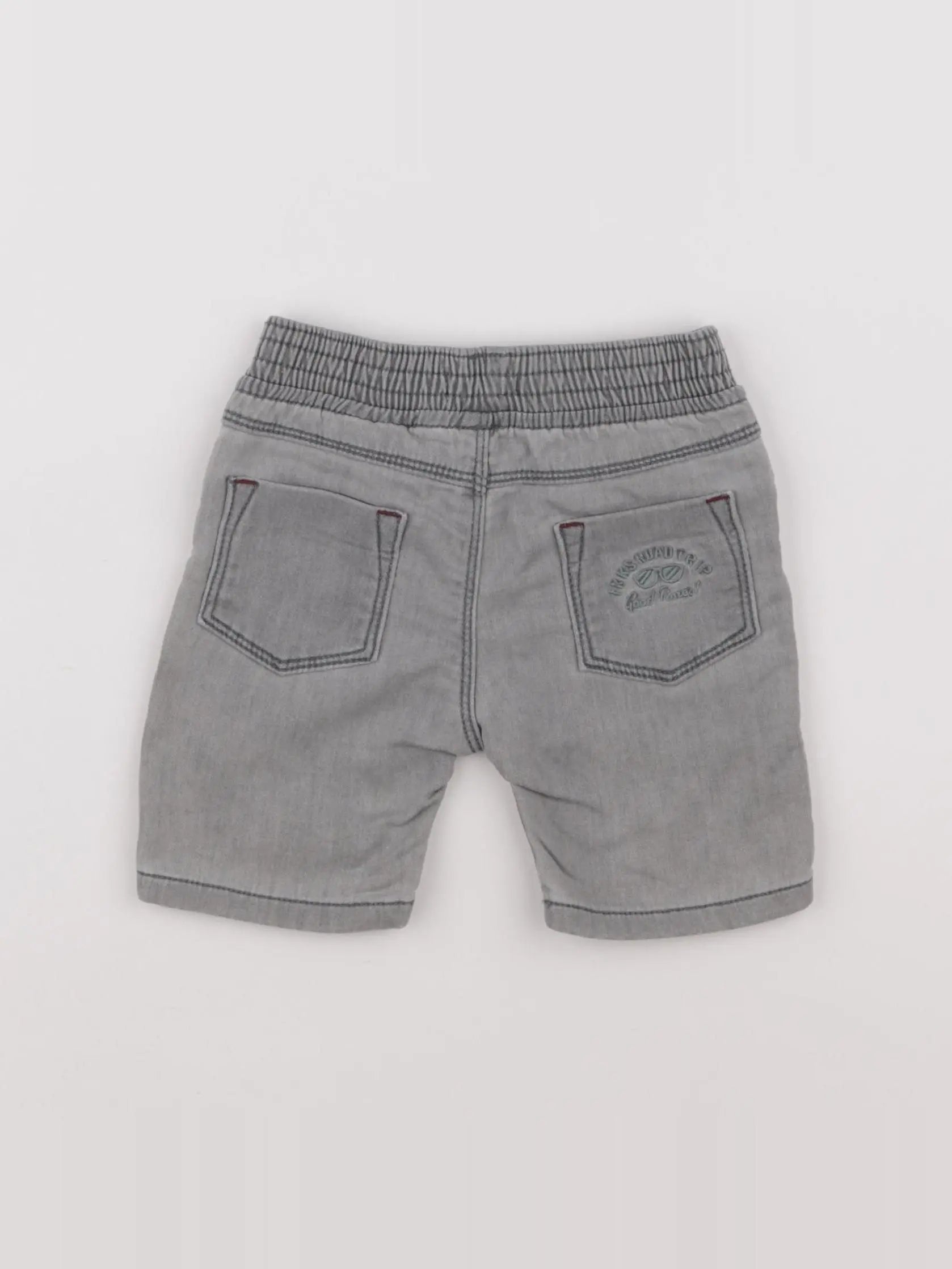 IKKS - short gris - 12 mois