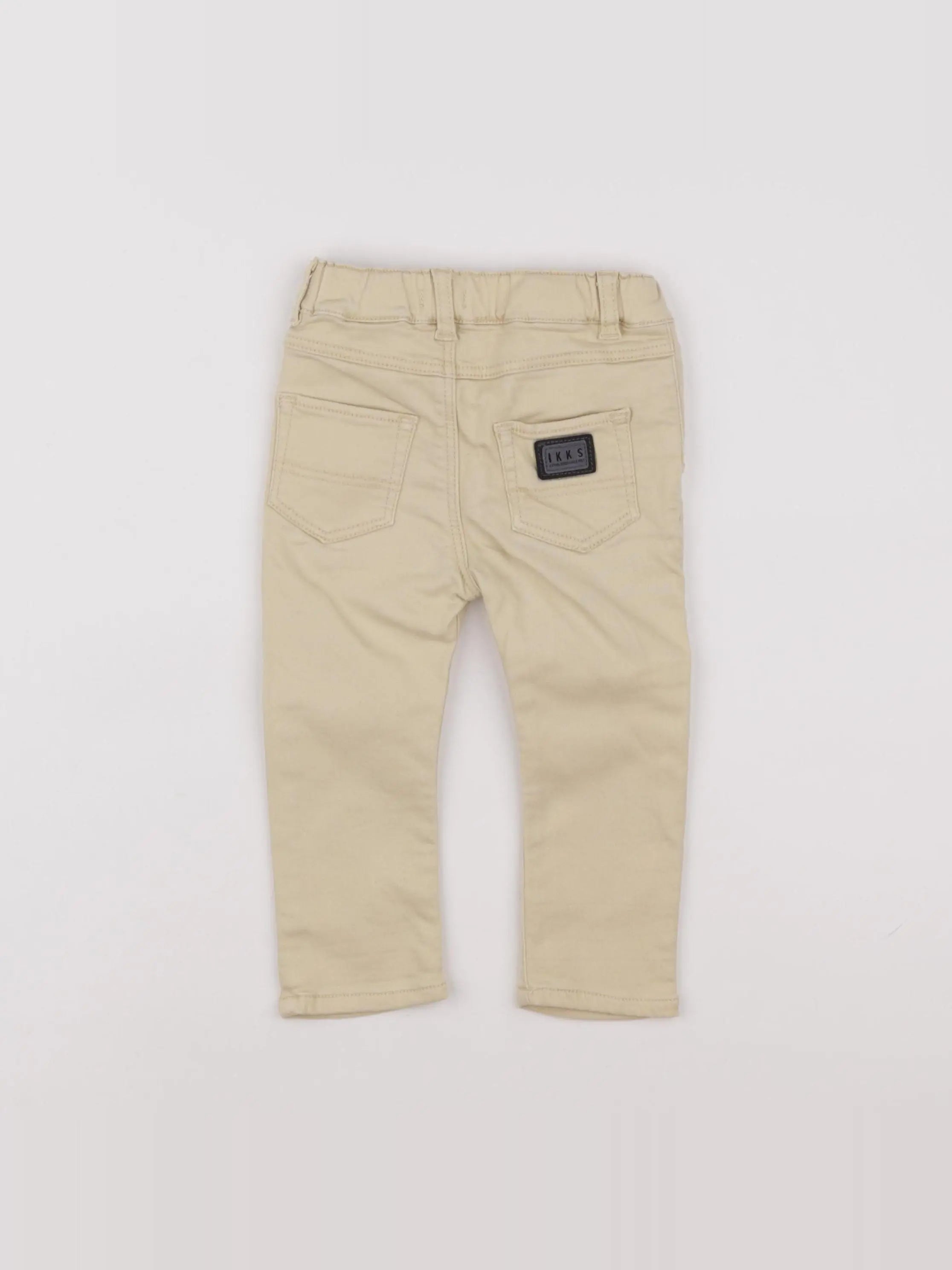 IKKS - pantalon jaune - 18 mois