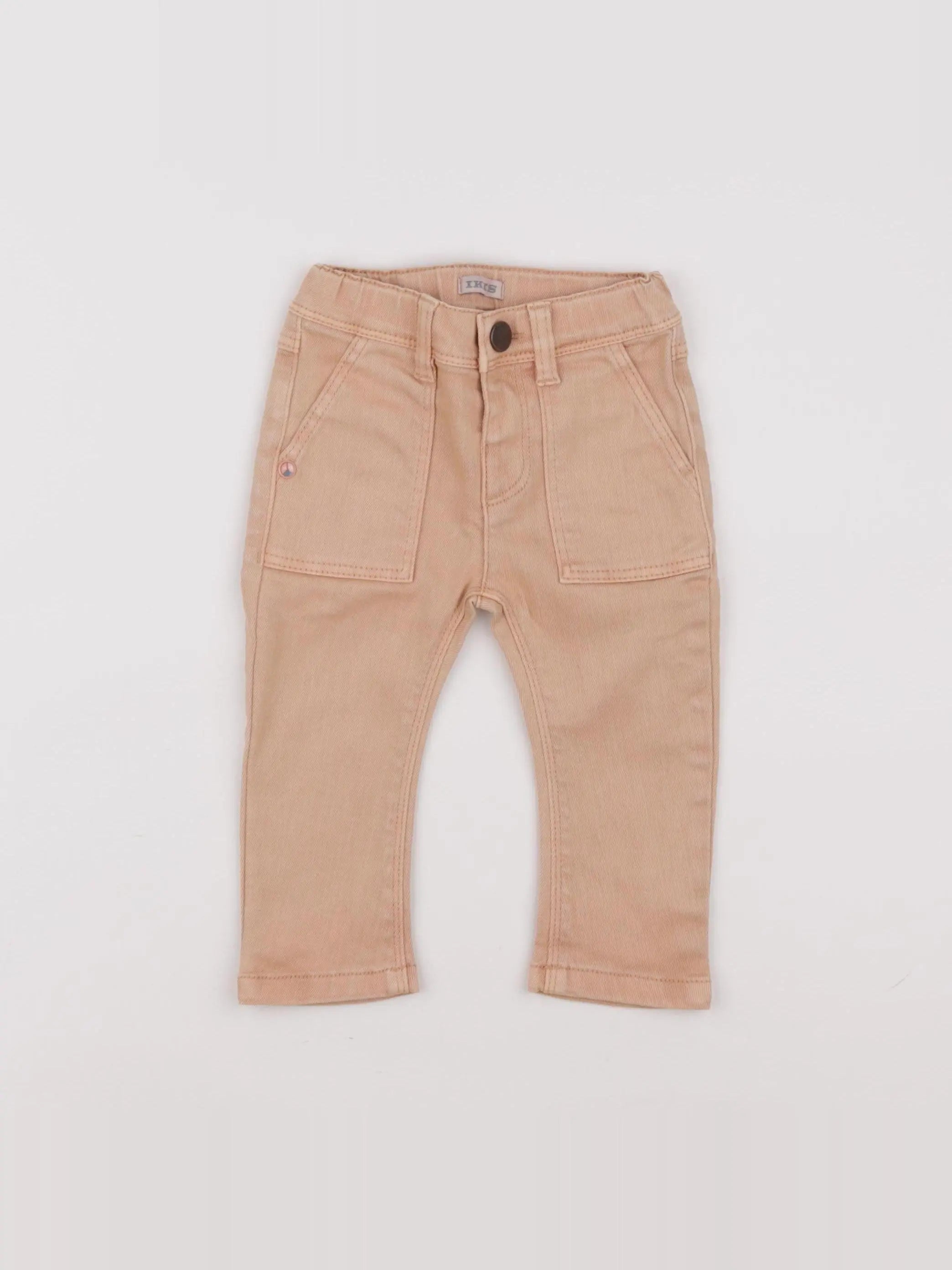 IKKS - pantalon orange - 12 mois