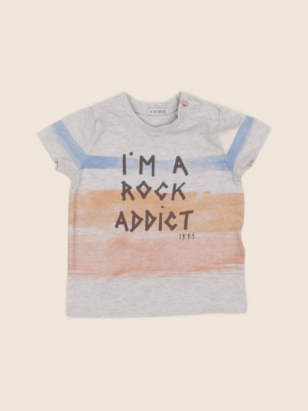 IKKS - tee-shirt gris - 12 mois
